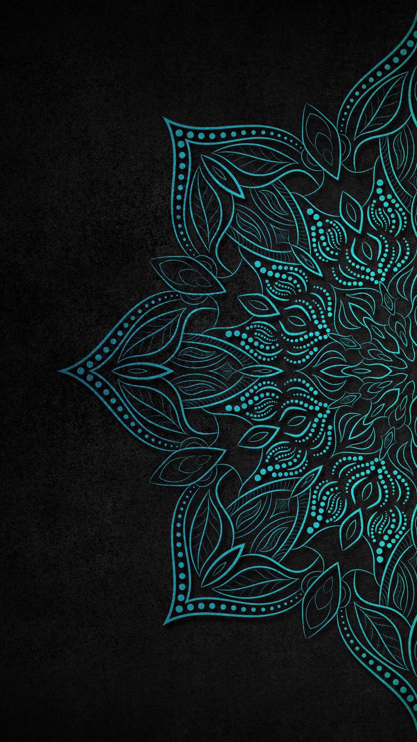 Muster, Azure, Textil, Kunst, Aqua. Wallpaper in 1440x2560 Resolution