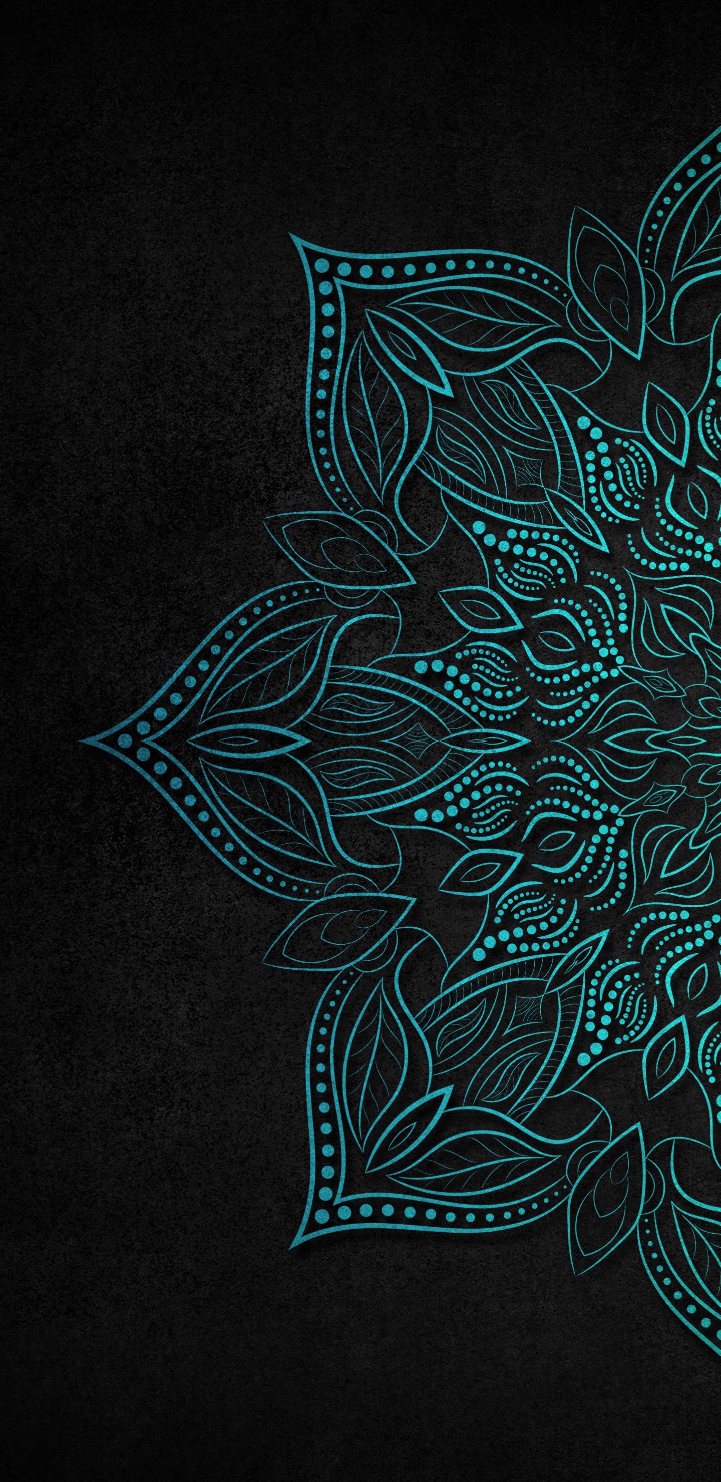 Muster, Azure, Textil, Kunst, Aqua. Wallpaper in 1440x2960 Resolution