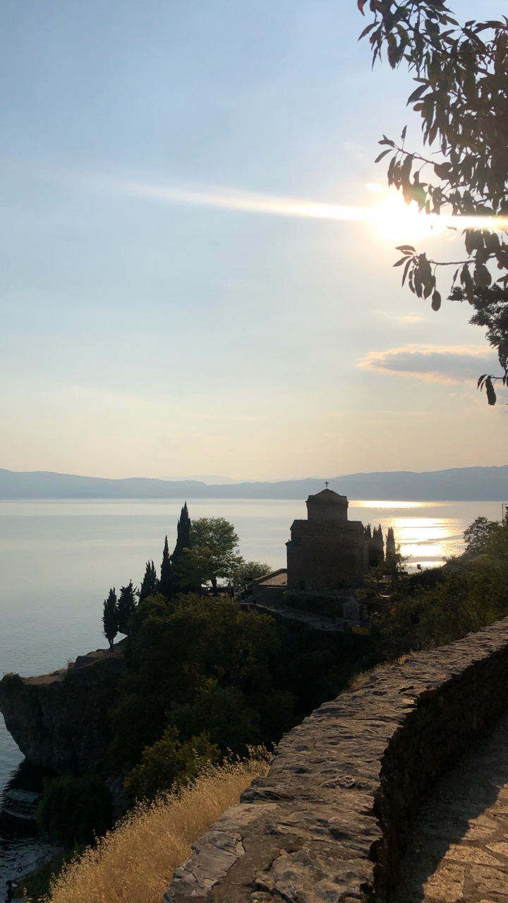 Mer, Eau, Côte, Horizon, Banque. Wallpaper in 720x1280 Resolution