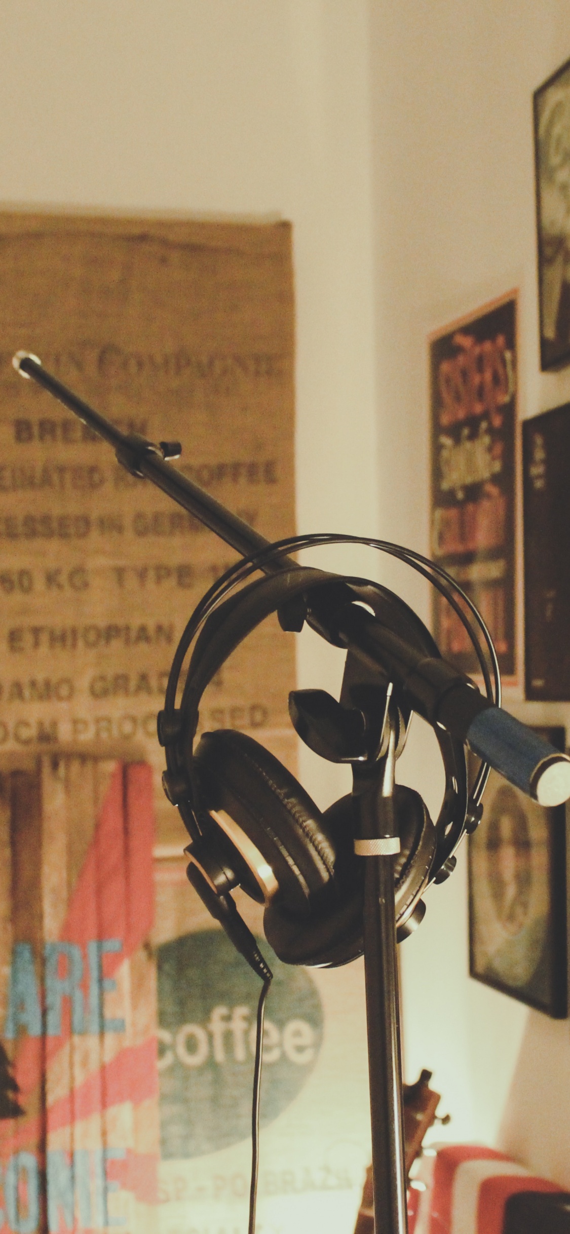 Micrófono, Estudio de Grabación, Grabación y Reproducción de Sonido, Grabación, Estudio. Wallpaper in 1125x2436 Resolution