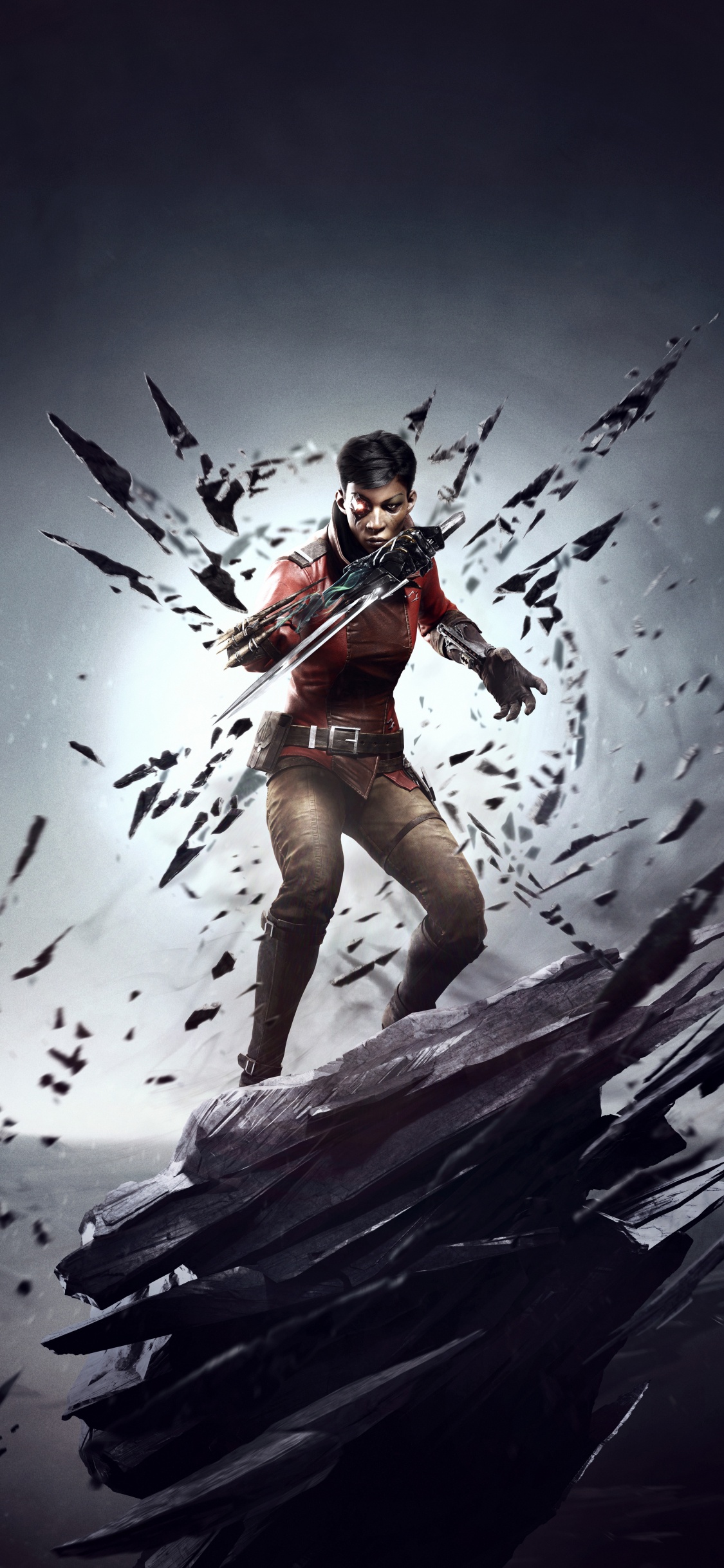 Muerte Deshonrada Del Forastero, Deshonrado, Agua, Dishonored 2, E3 2017. Wallpaper in 1125x2436 Resolution