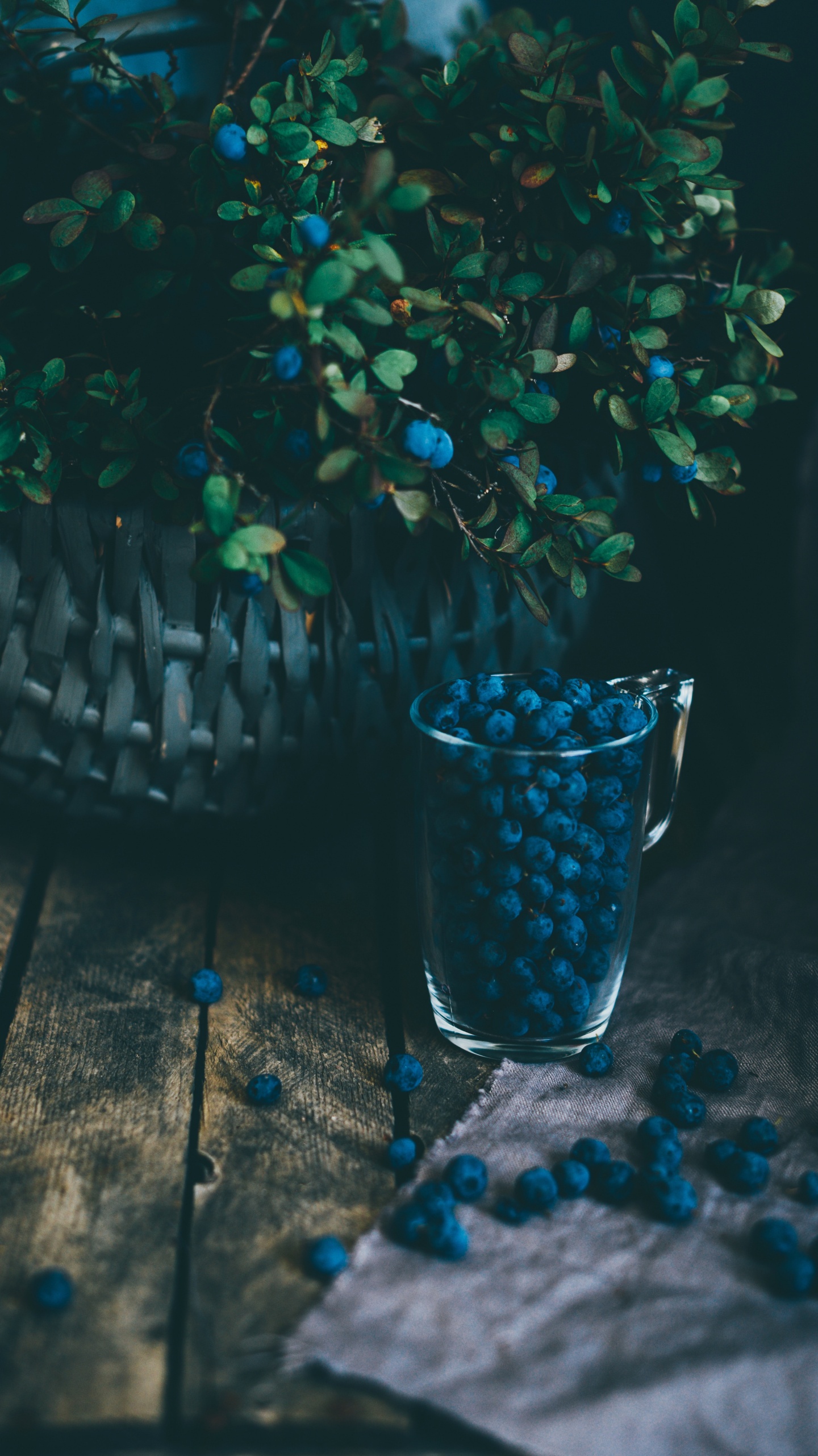 Verre à Boire Clair Sur Une Table en Bois Marron. Wallpaper in 1440x2560 Resolution