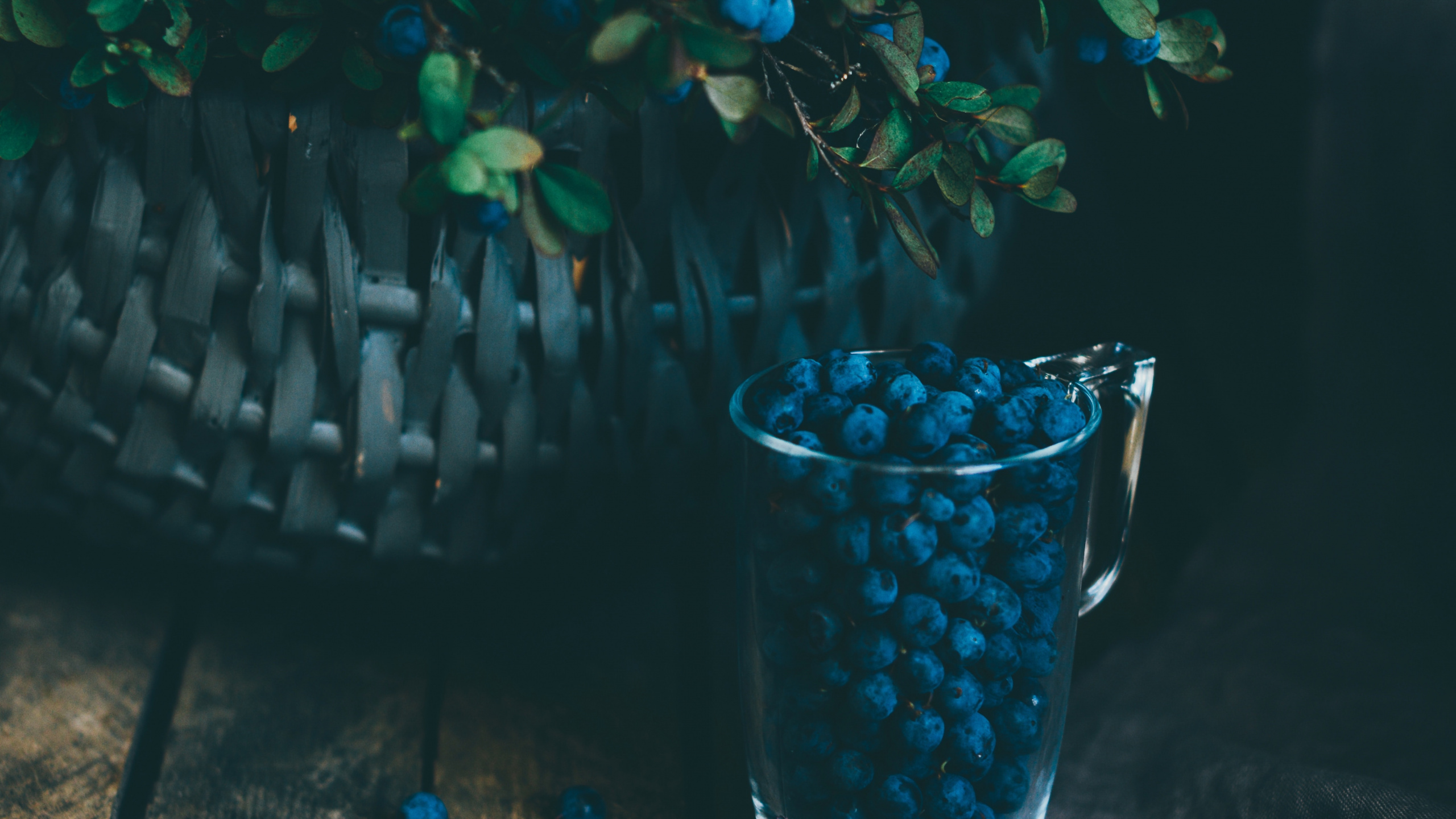 Verre à Boire Clair Sur Une Table en Bois Marron. Wallpaper in 2560x1440 Resolution