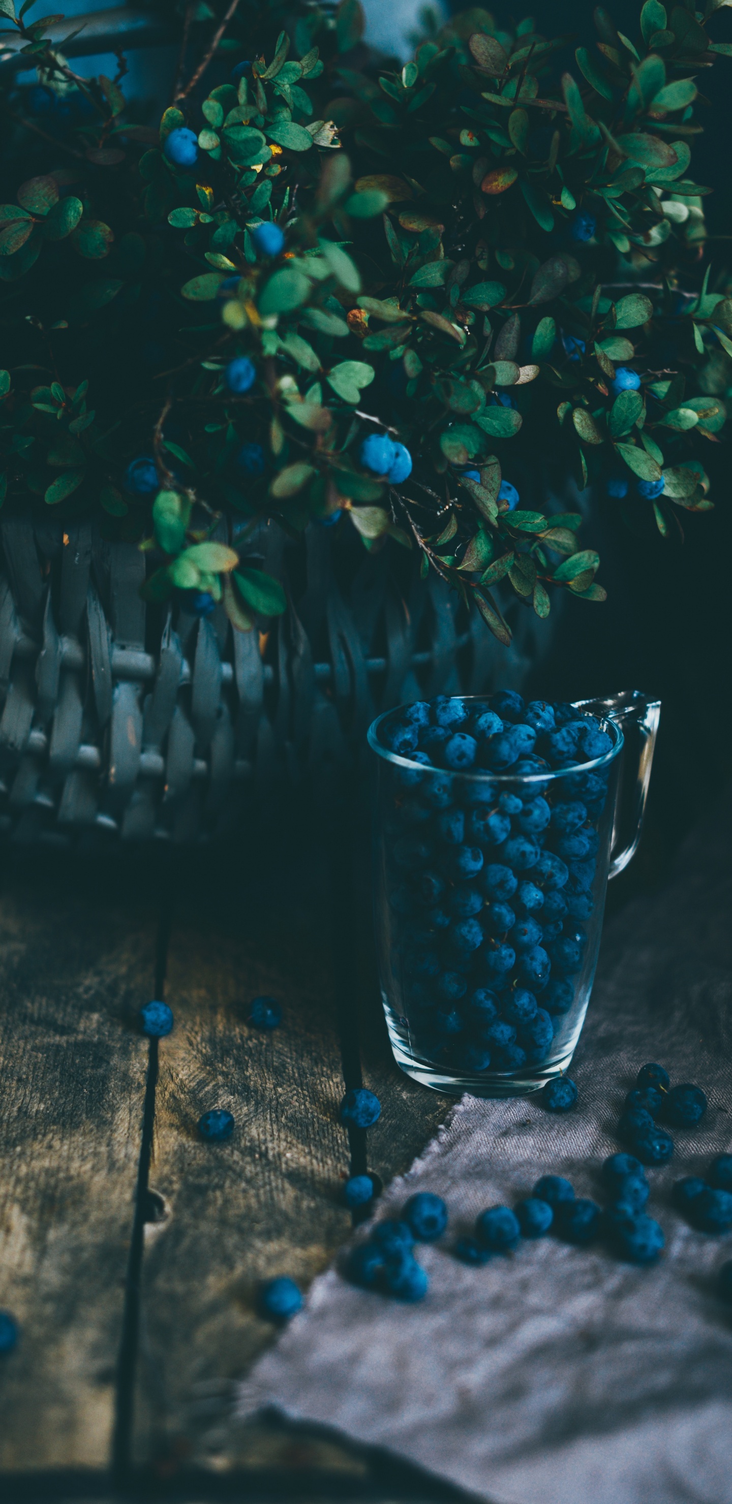 Clear Drinking Glass on Brown Wooden Table. Wallpaper in 1440x2960 Resolution