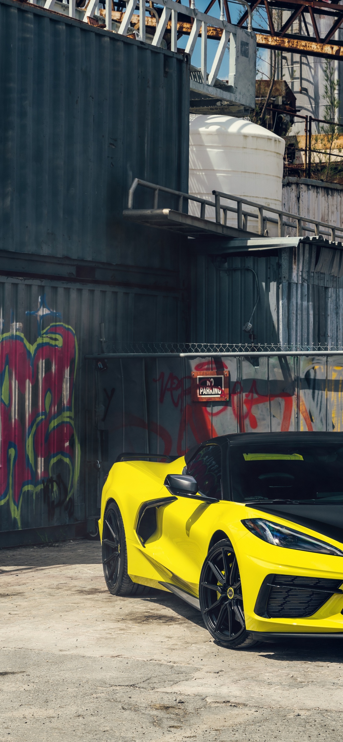 Chevrolet Corvette 2021, Chevrolet, Coche, Deportivo, Corvette Stingray. Wallpaper in 1125x2436 Resolution