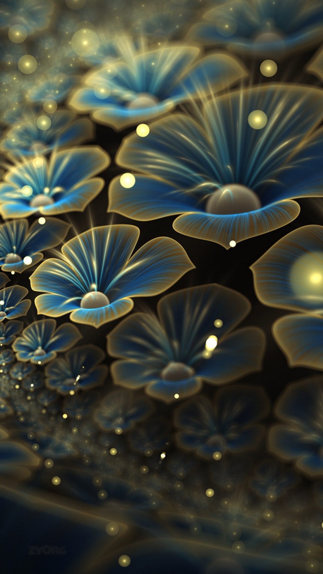 Fractal, Arte Fractal, Diseño Floral, Diseño, Arte Digital. Wallpaper in 1080x1920 Resolution