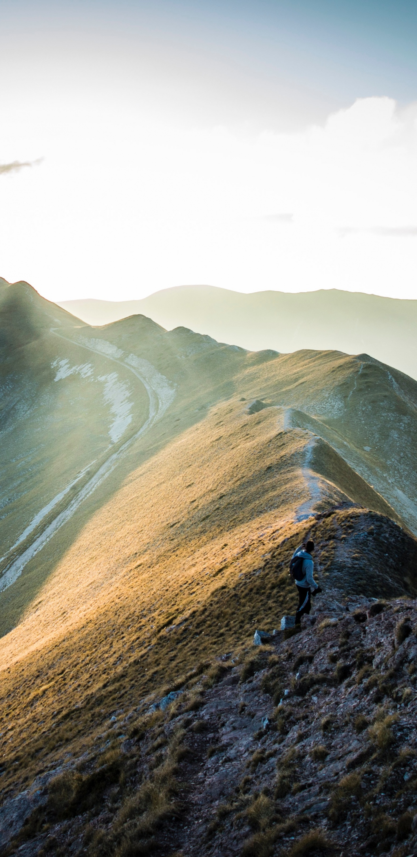 多山的地貌, 性质, 高地, 山脉, 天空 壁纸 1440x2960 允许