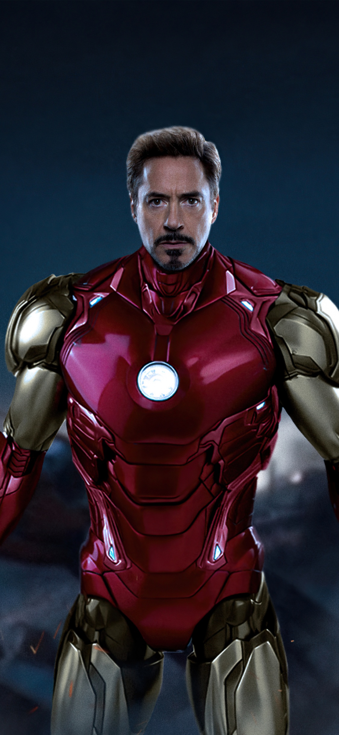 Iron Man, Tony Stark, Hombre de Hierro Desenmascarado, Stan Lee, Vengadores Final. Wallpaper in 1125x2436 Resolution
