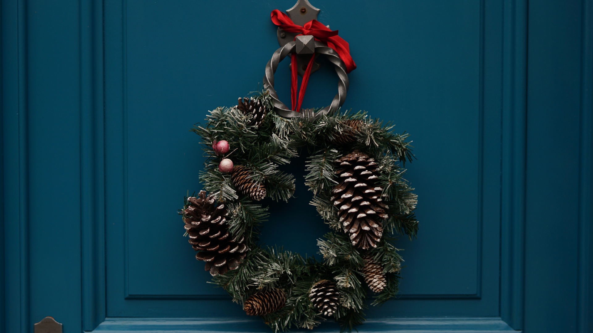 Christmas Day, Christmas and Holiday Season, Christmas Decoration, Holiday, Wreath. Wallpaper in 1920x1080 Resolution