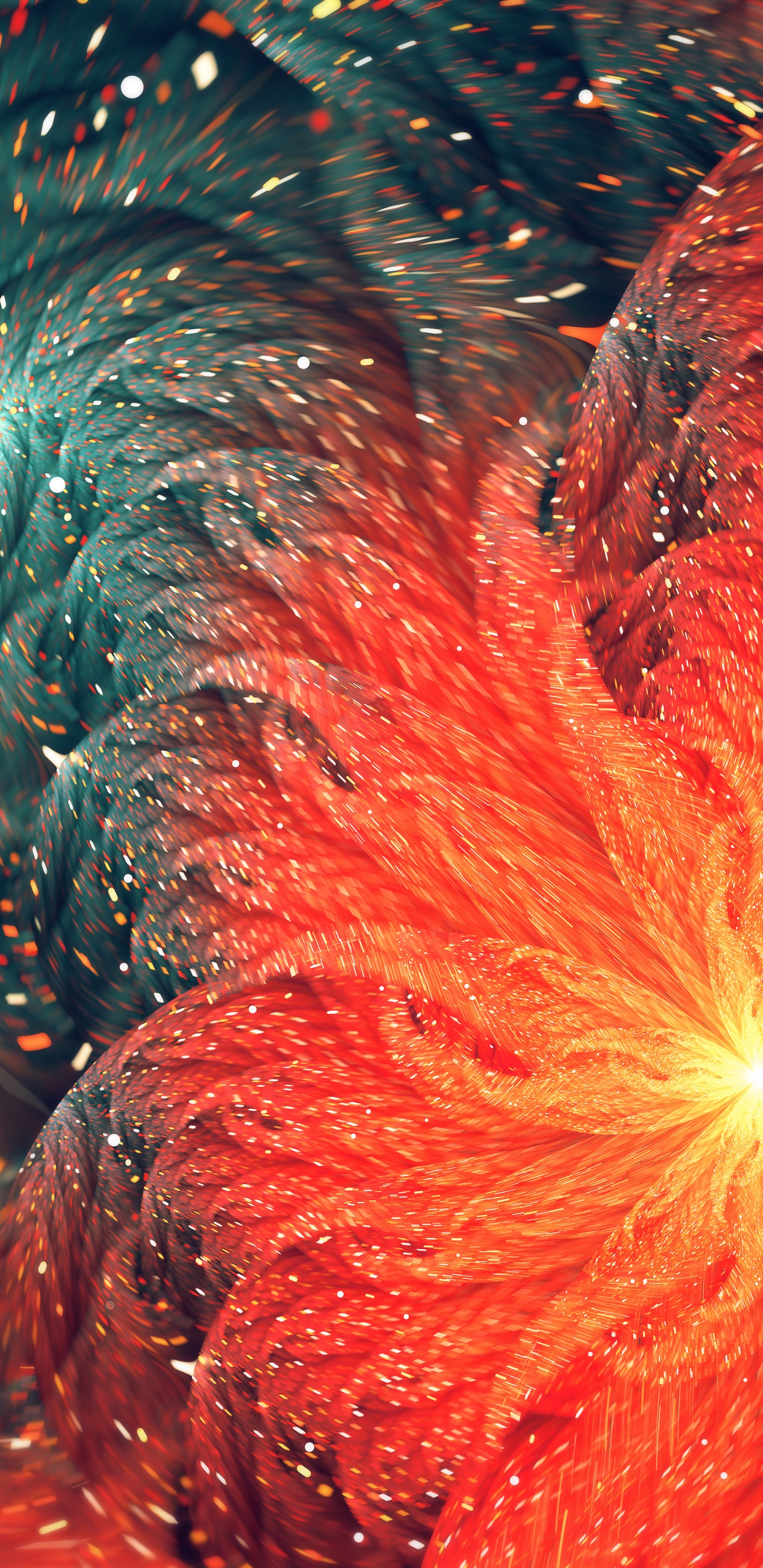 Plante Rouge et Brune en Photographie Rapprochée. Wallpaper in 1440x2960 Resolution