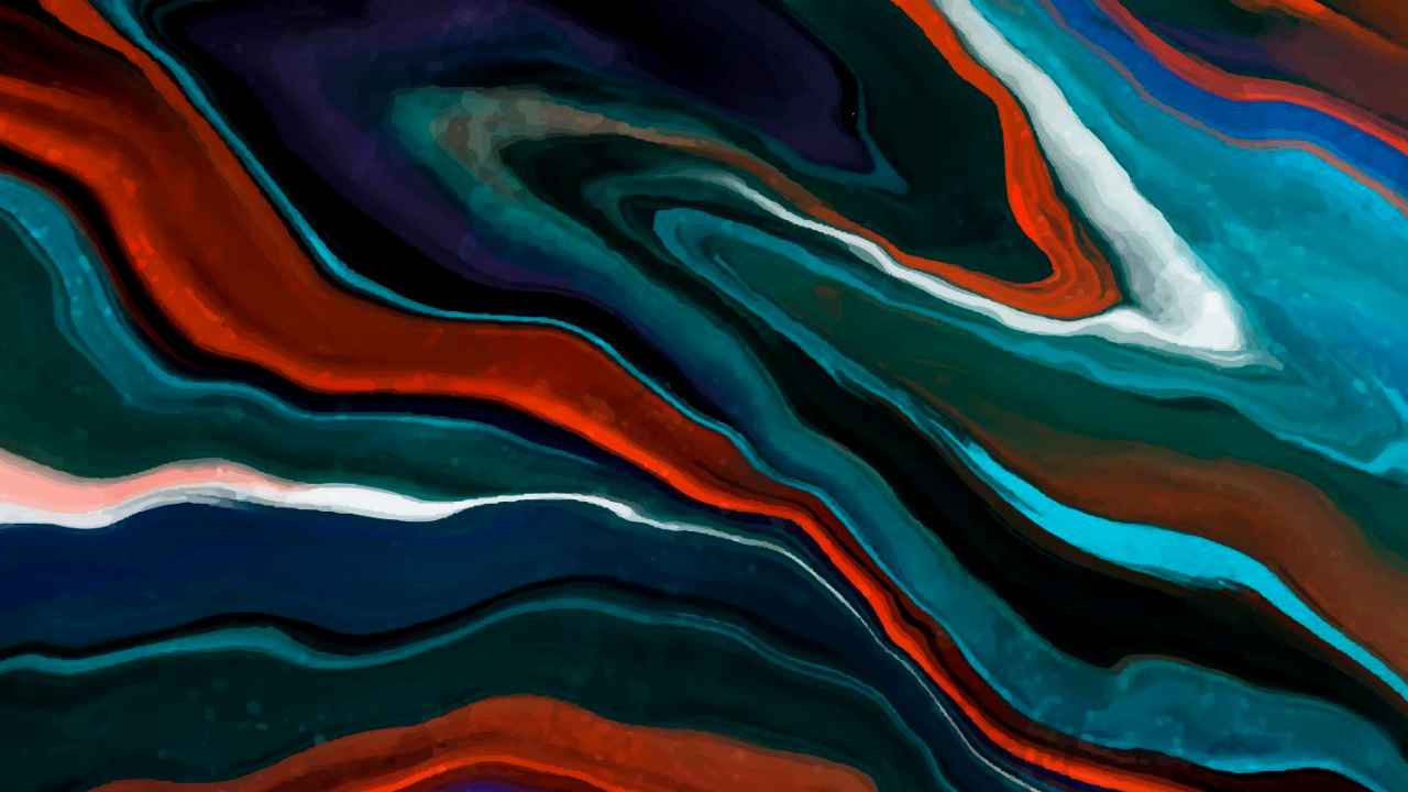 Moderne Kunst, Wasser, Azure, Textil, Orange. Wallpaper in 1280x720 Resolution