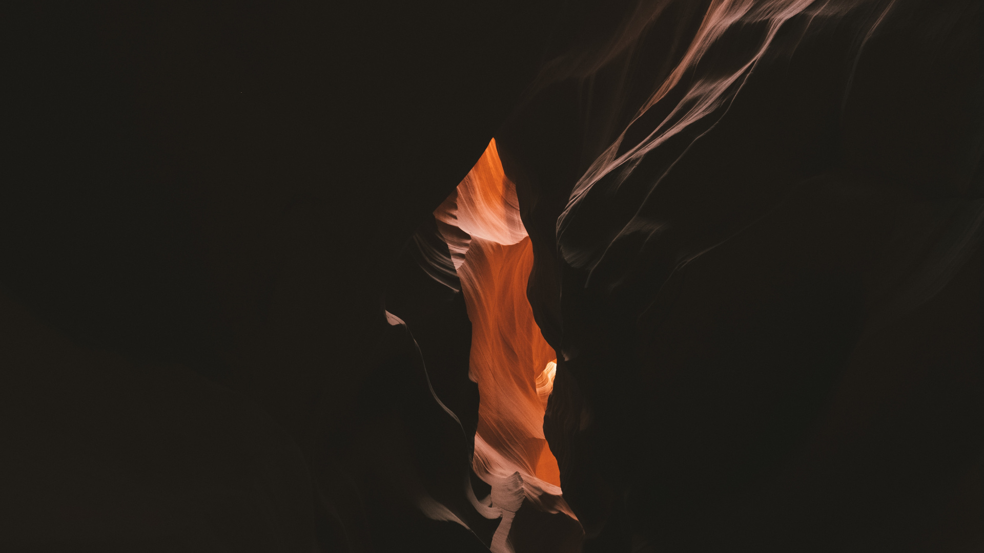 Antelope Canyon, Orange, Hitze, Flamme, Feuer. Wallpaper in 1920x1080 Resolution