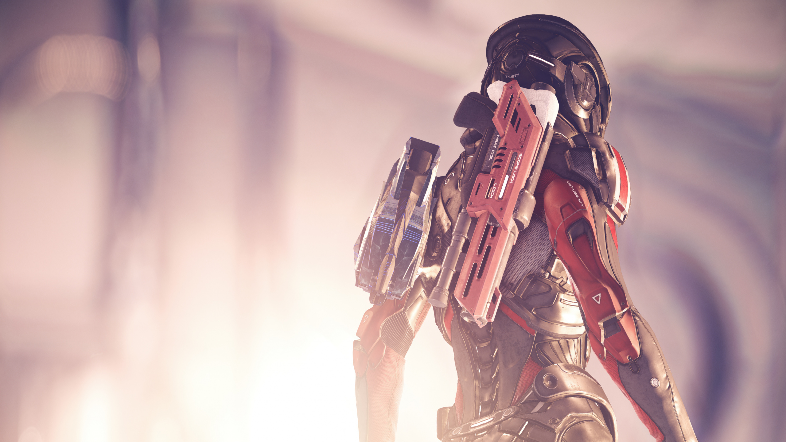 Corps Humain, Chair, Mass Effect 3, L'effet de Masse D'andromède, Les Jeux Vidéo. Wallpaper in 2560x1440 Resolution