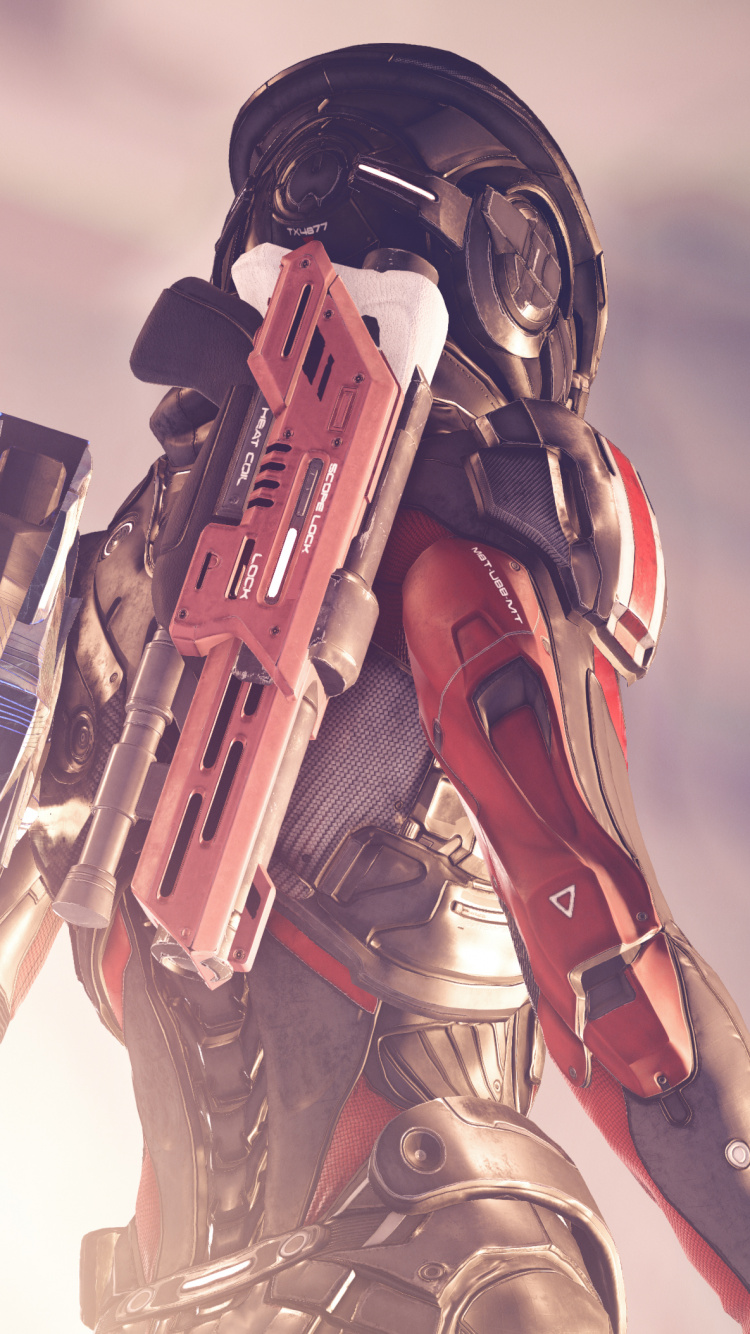 Menschlichen Körper, Mass Effect 3, Mass Effect Andromeda, Fiktiver Charakter, Action-Figur. Wallpaper in 750x1334 Resolution