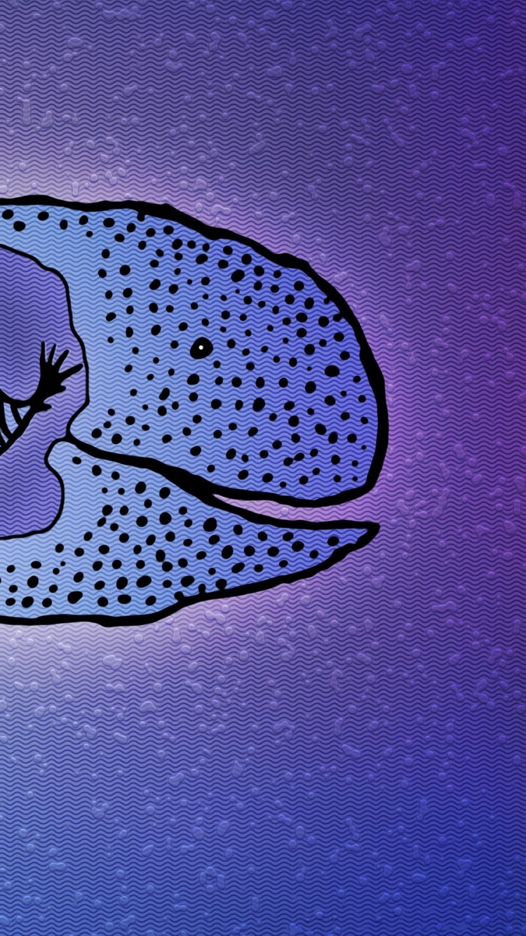 White and Blue Floral Heart Shaped Wall Decor. Wallpaper in 750x1334 Resolution