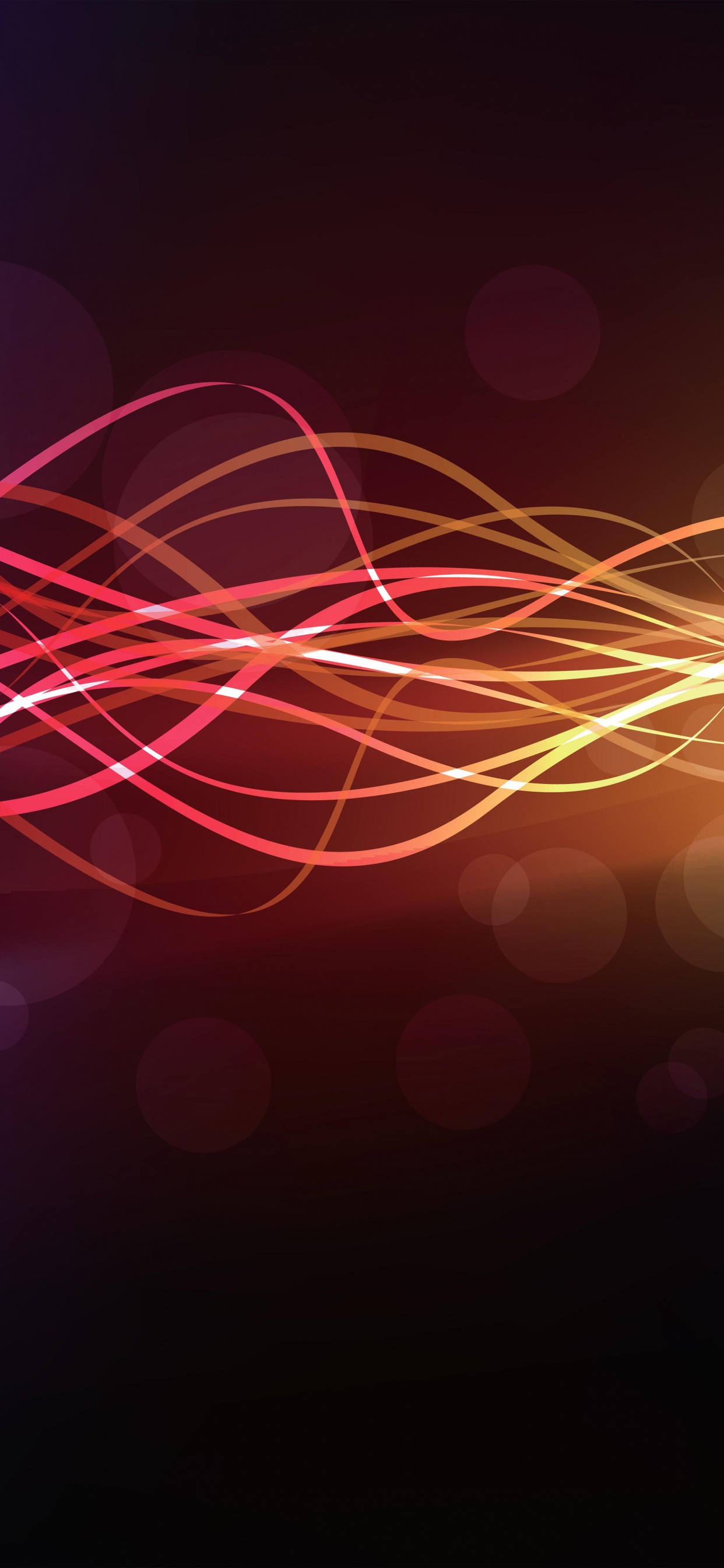 White and Blue Light Illustration. Wallpaper in 1242x2688 Resolution