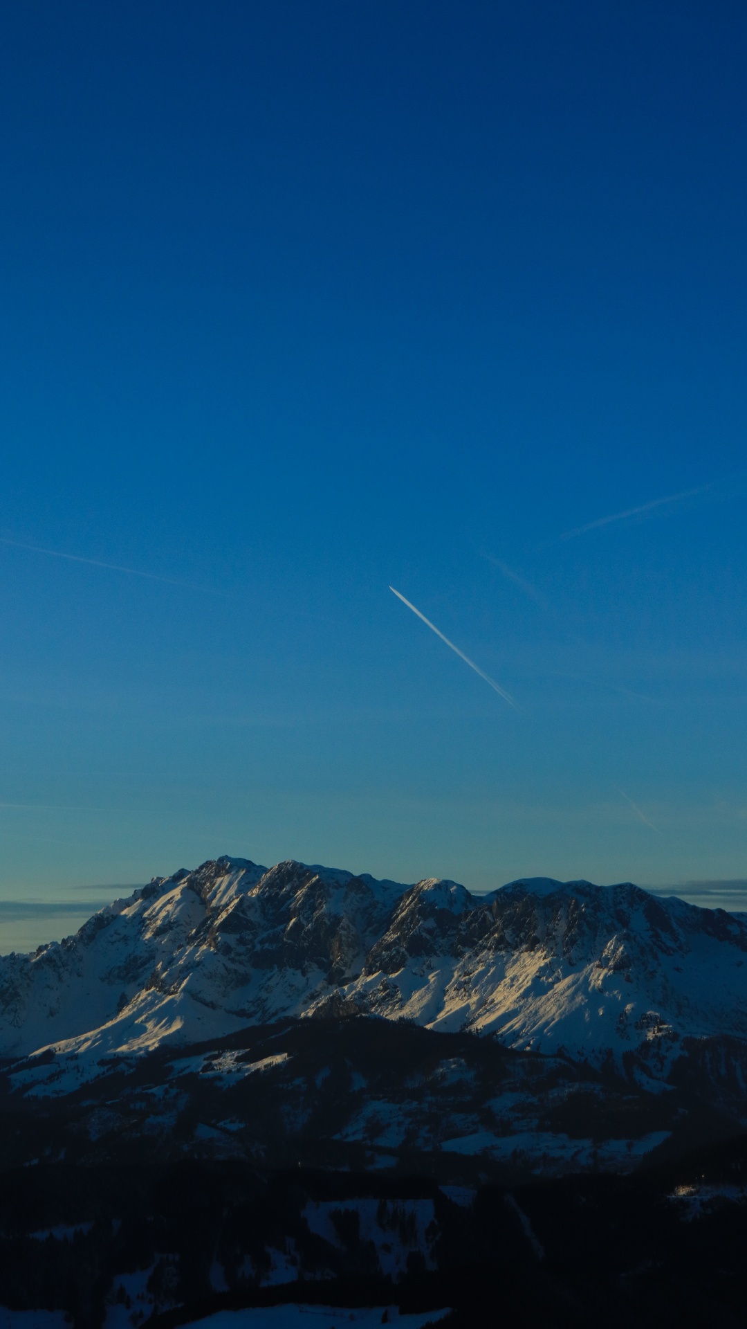 Mountainous Landforms, Mountain, Blue, Mountain Range, Cloud. Wallpaper in 1080x1920 Resolution
