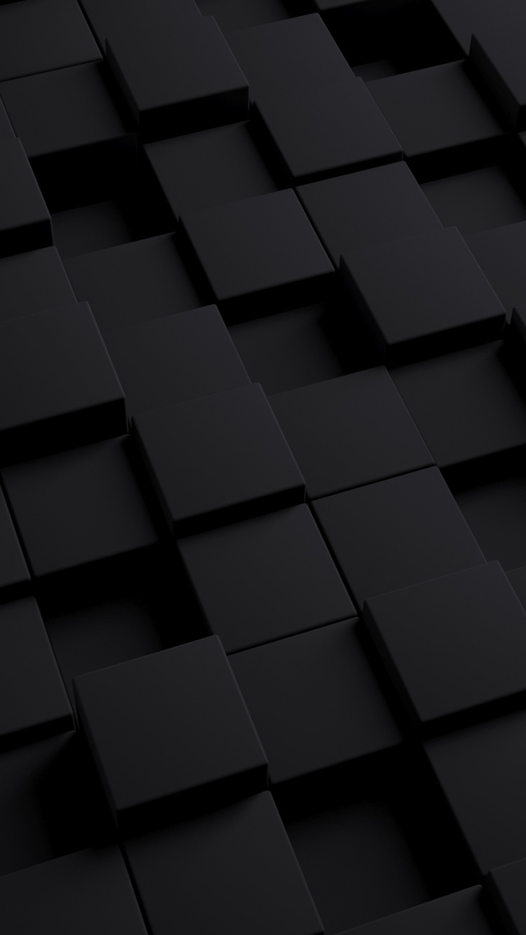 Black and White Checkered Textile. Wallpaper in 750x1334 Resolution