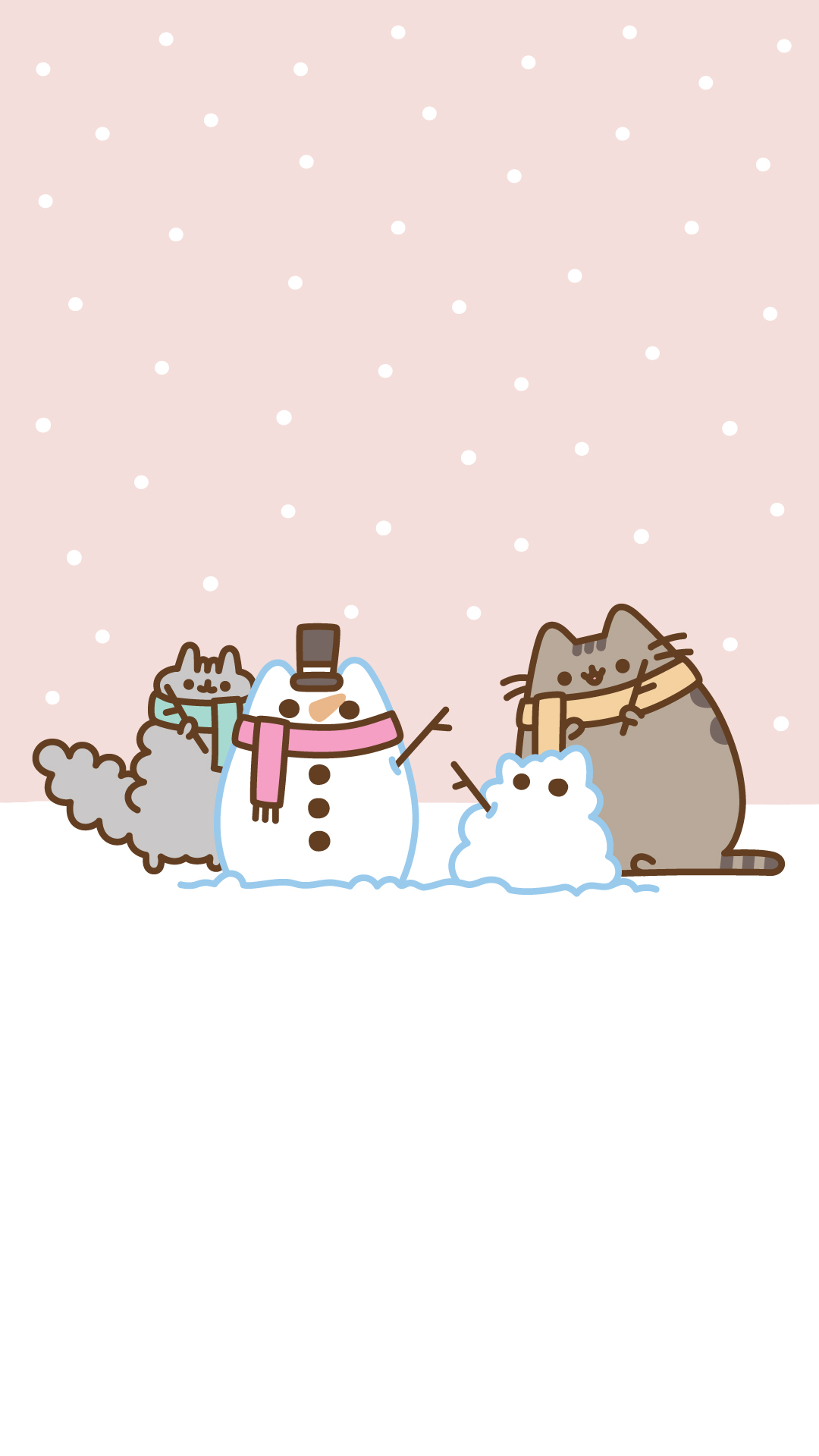 Pusheen, Chat, Cartoon, Geste, Art. Wallpaper in 1080x1920 Resolution
