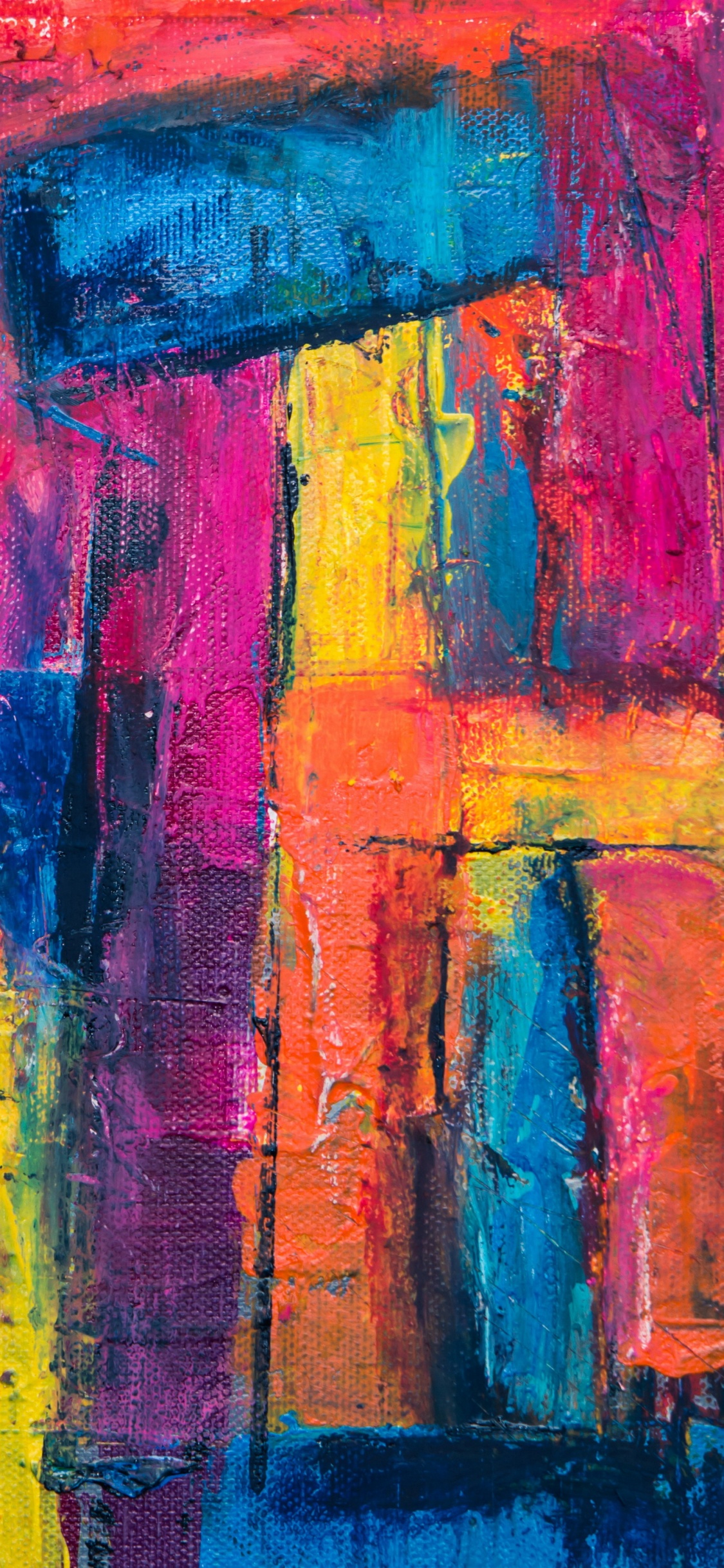 Cathédrale de Sel, Soundcloud, Art, la Pureté de la Couleur, Peinture D'art. Wallpaper in 1125x2436 Resolution