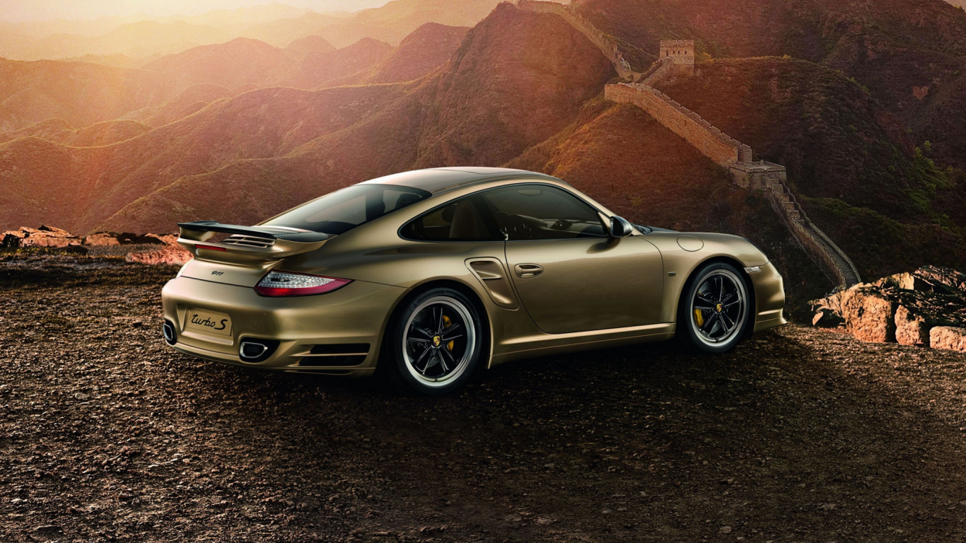 Gray Mercedes Benz Coupe Parked Beside Brown Concrete Wall During Daytime. Wallpaper in 1366x768 Resolution