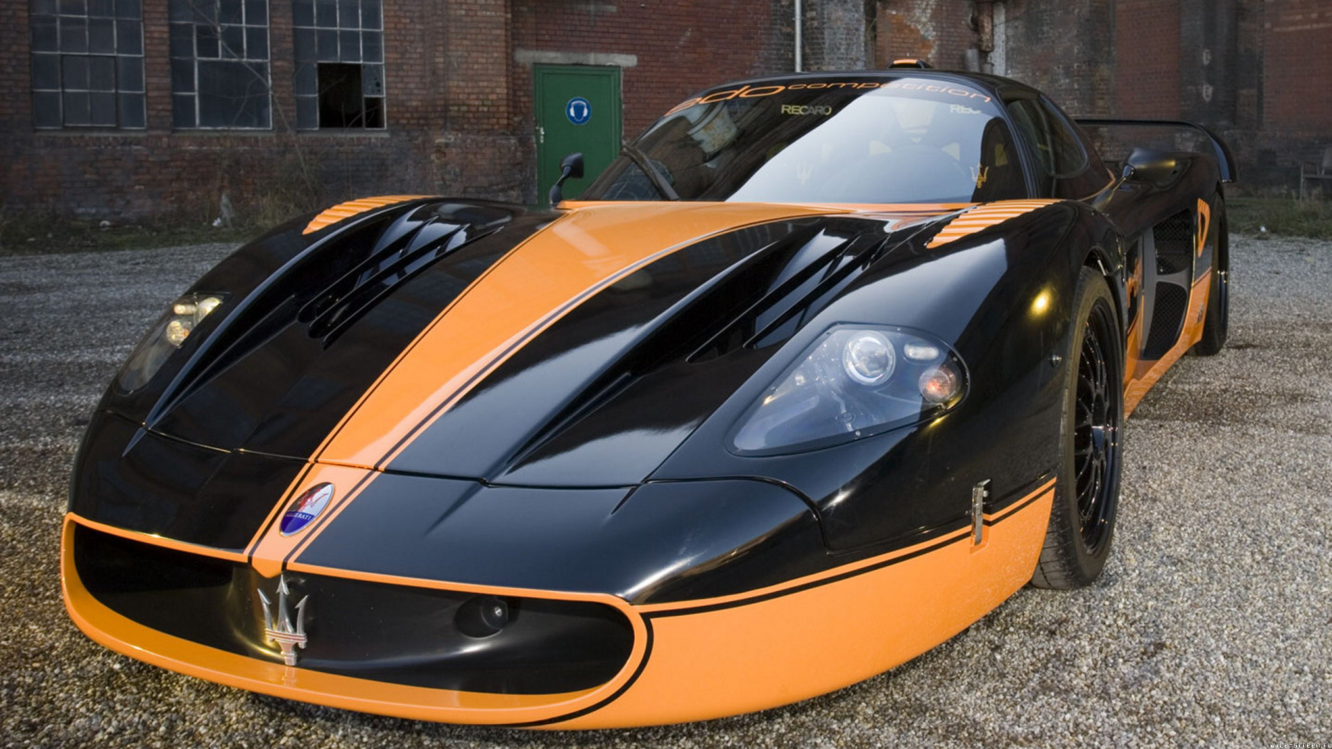 Lamborghini Aventador Negro y Amarillo. Wallpaper in 1920x1080 Resolution