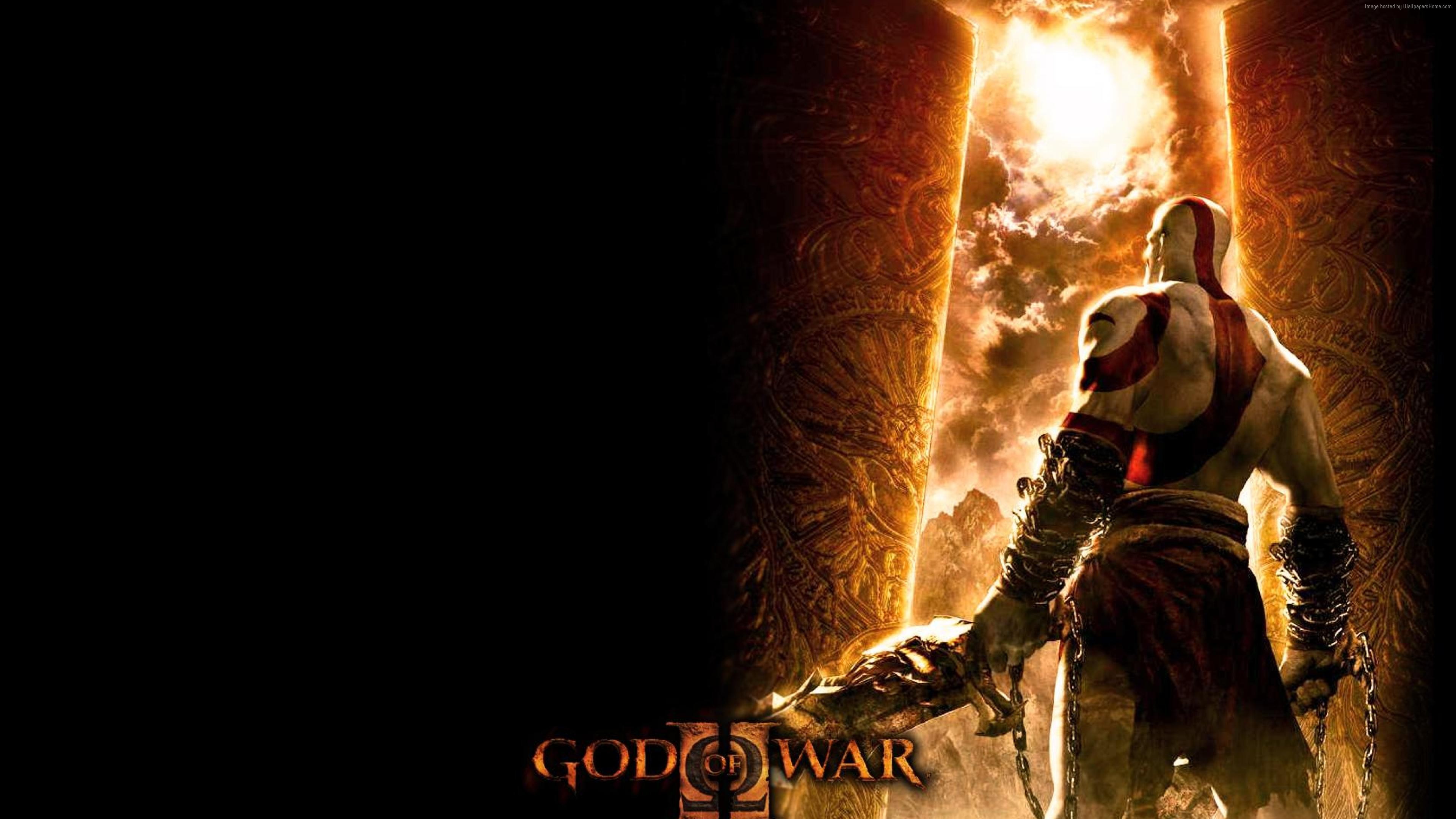 Dios de la Guerra, God of War Chains of Olympus, Dios de la Guerra Ii, Dios de la Guerra de la Ascensión, Kratos. Wallpaper in 3840x2160 Resolution