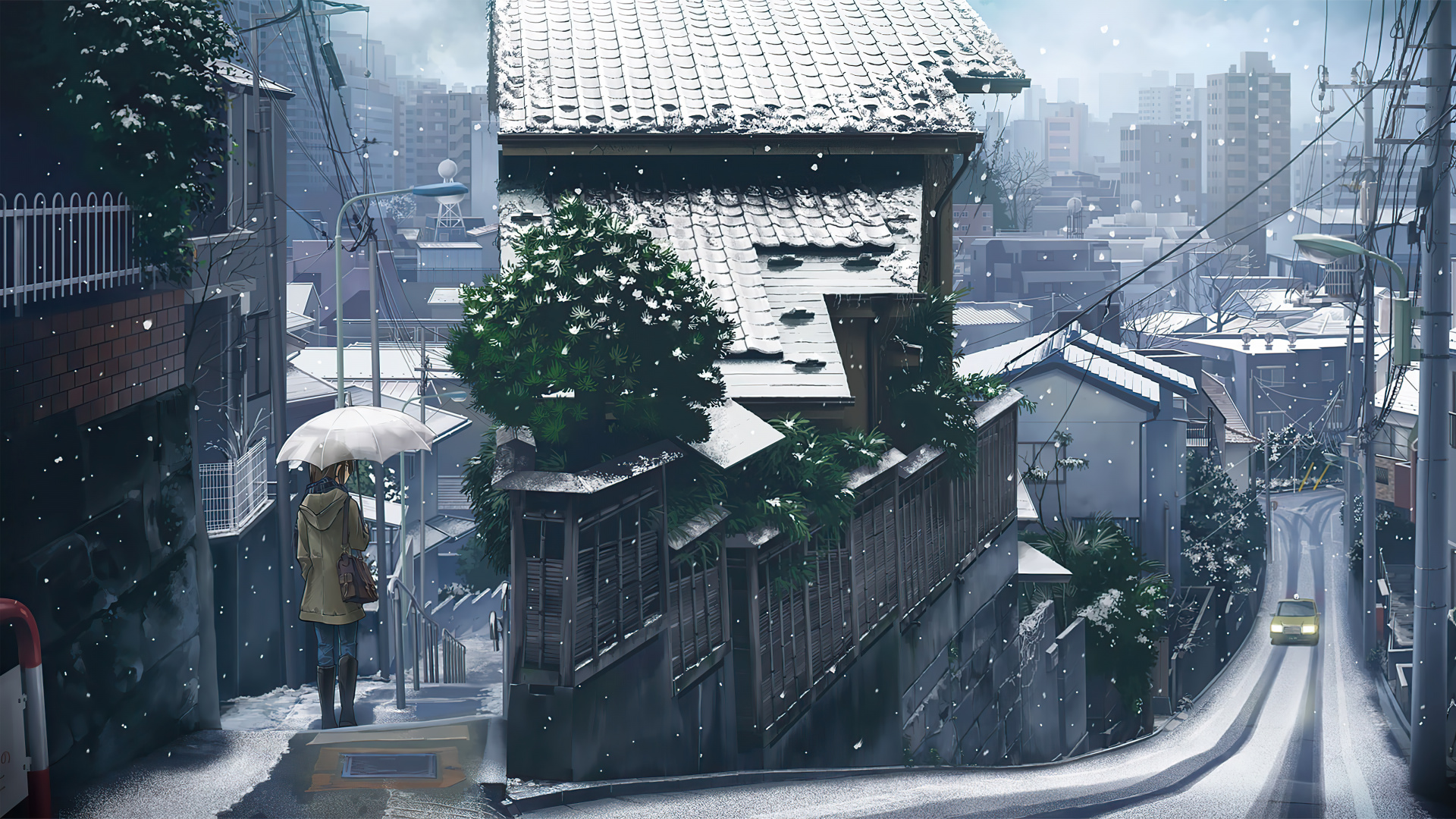 Illustration, Drawing, Landscape Painting, Painting, Toykasket. Wallpaper in 1920x1080 Resolution