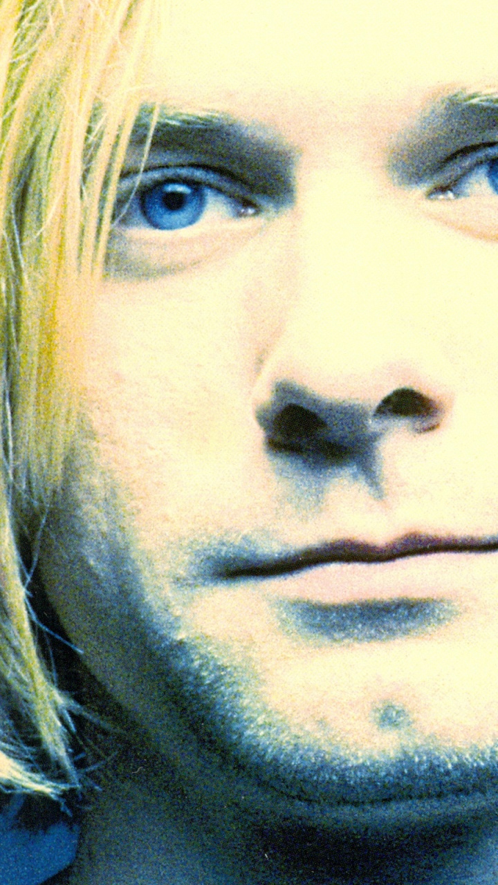 Nirvana, Grunge, Face, Eyebrow, Nose. Wallpaper in 720x1280 Resolution
