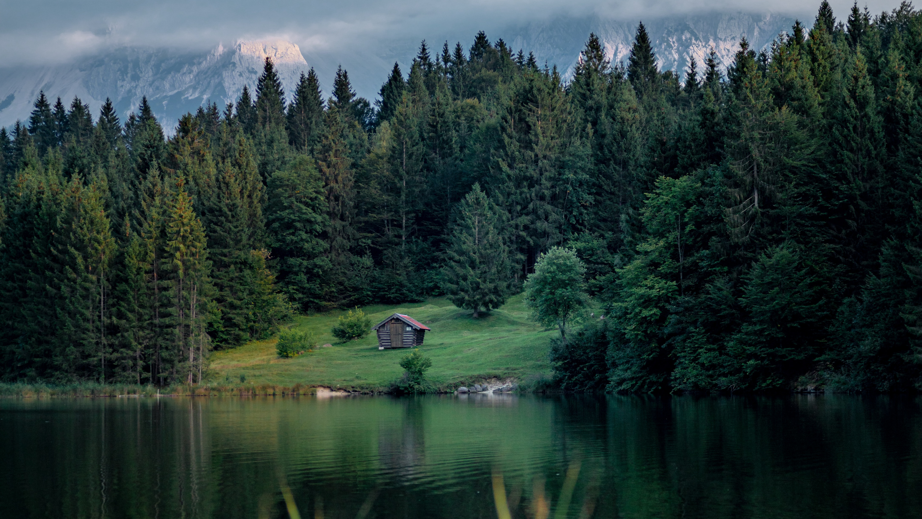 Nature, Natural Landscape, Reflection, Body of Water, Lake. Wallpaper in 3840x2160 Resolution