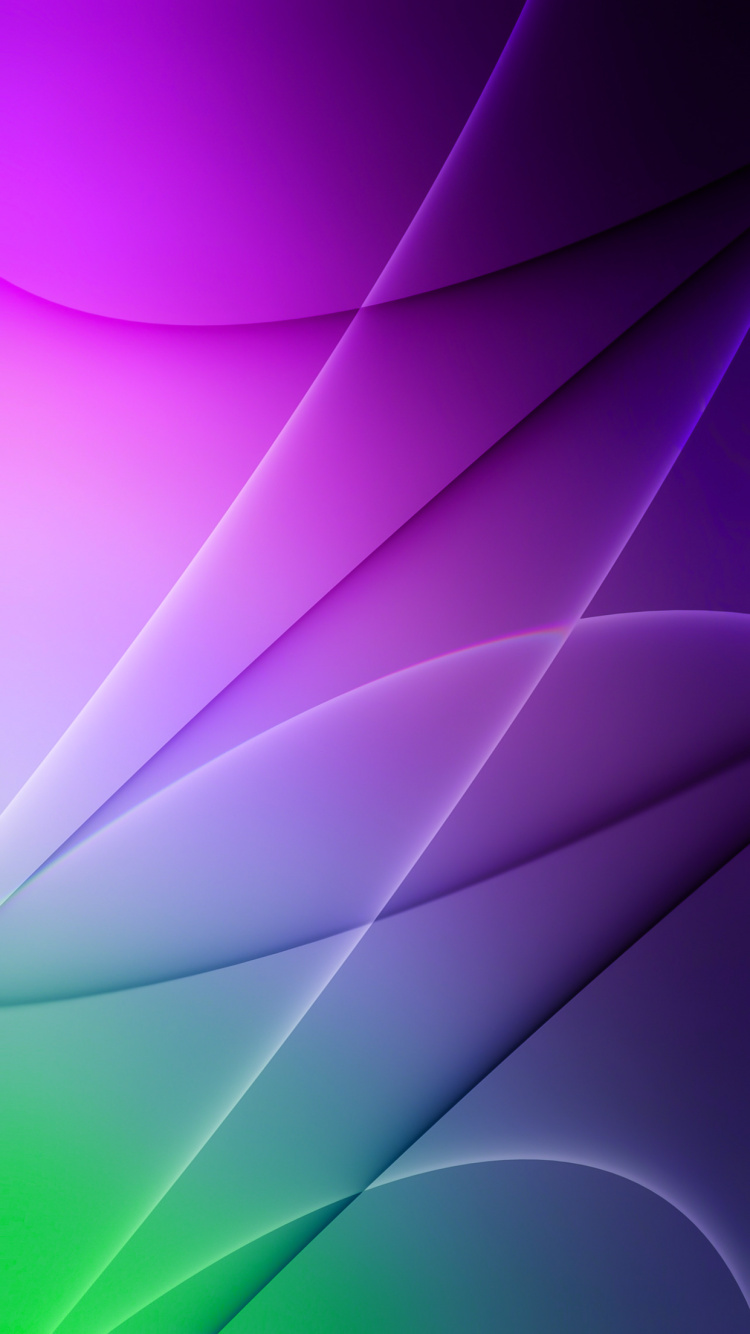 Ios, 苹果, 色彩, 紫色的, 紫罗兰色 壁纸 750x1334 允许