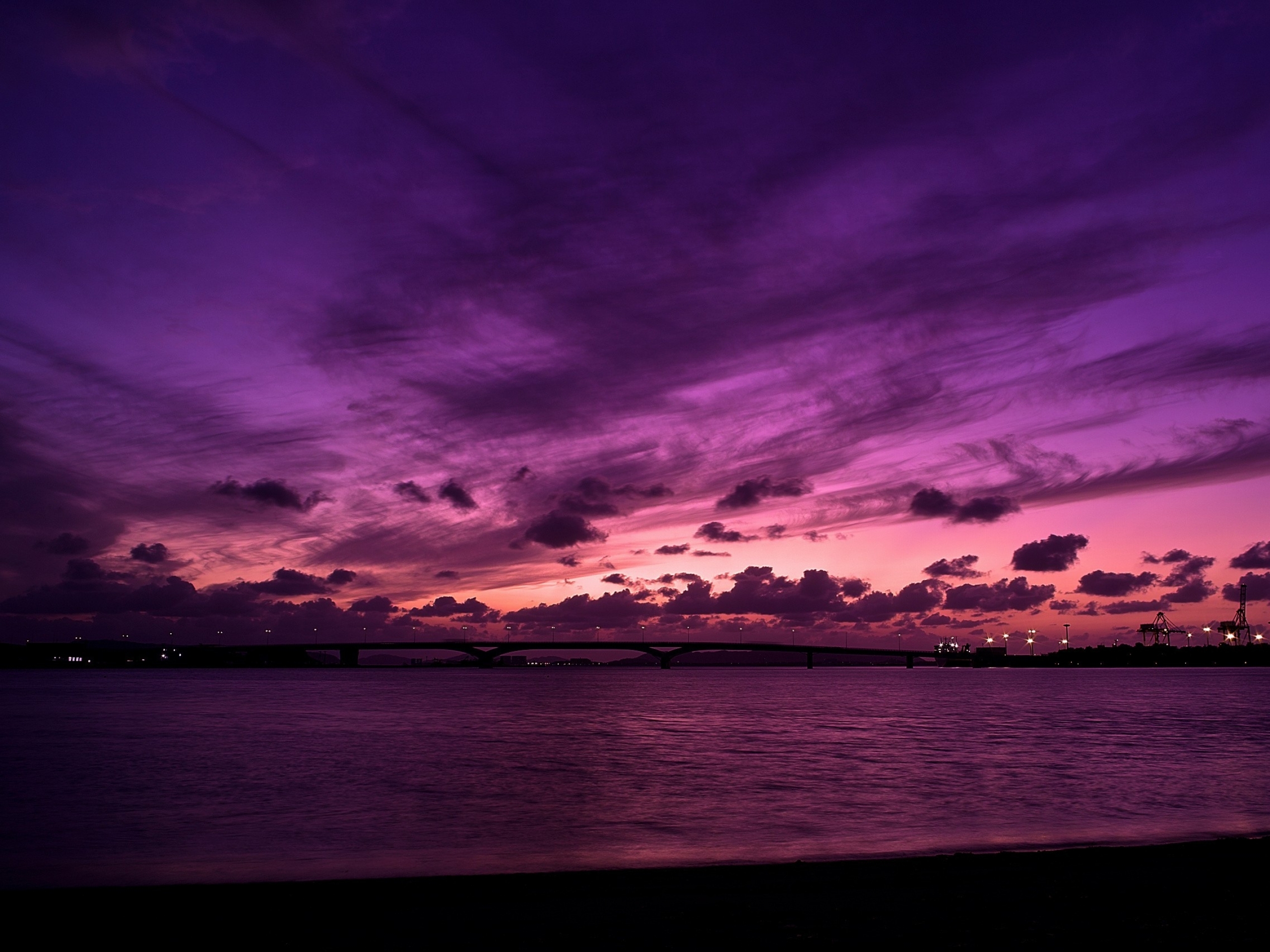 Premium Photo  Purple sky background with abstract violet design