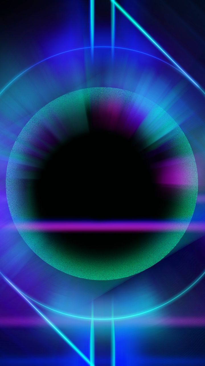 Purple and Blue Light Illustration. Wallpaper in 720x1280 Resolution