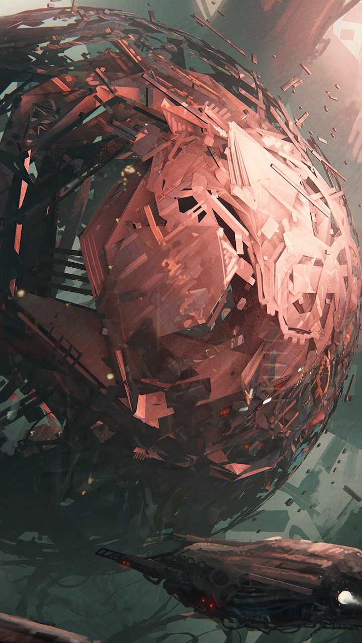 Rot-schwarzer Helm Auf Schwarzem Textil. Wallpaper in 720x1280 Resolution