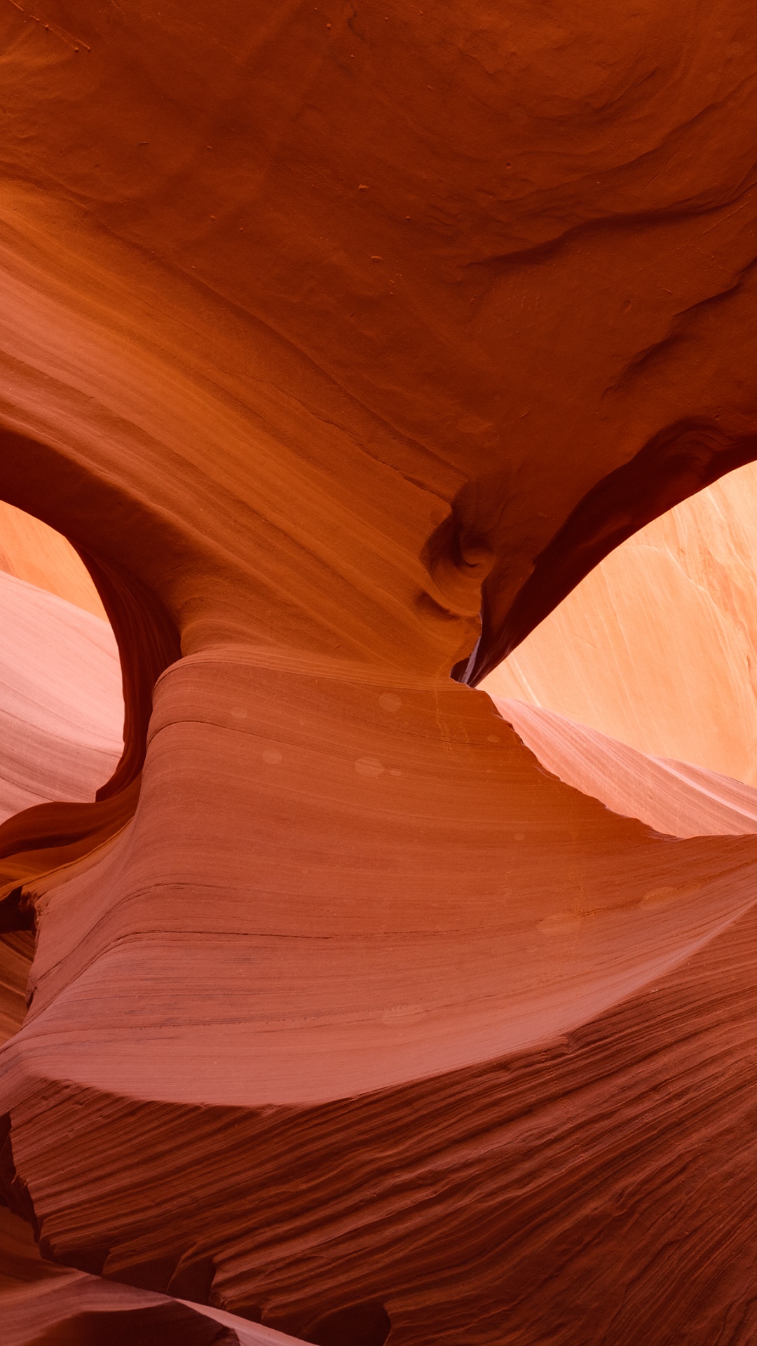Antelope Canyon, Vermilion Cliffs National Monument, Canyon, Orange, Geologie. Wallpaper in 1080x1920 Resolution