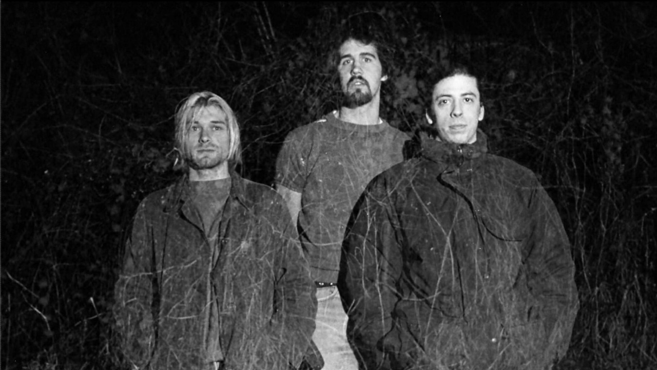 Dave Grohl, Punk Rock, Nirvana, Foo Fighters, Monochrome. Wallpaper in 1280x720 Resolution