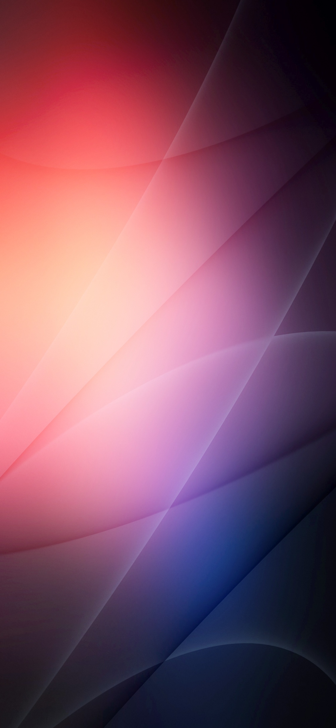 Atmosphere, Geometry, Mathematics, Colorfulness, Purple. Wallpaper in 1125x2436 Resolution