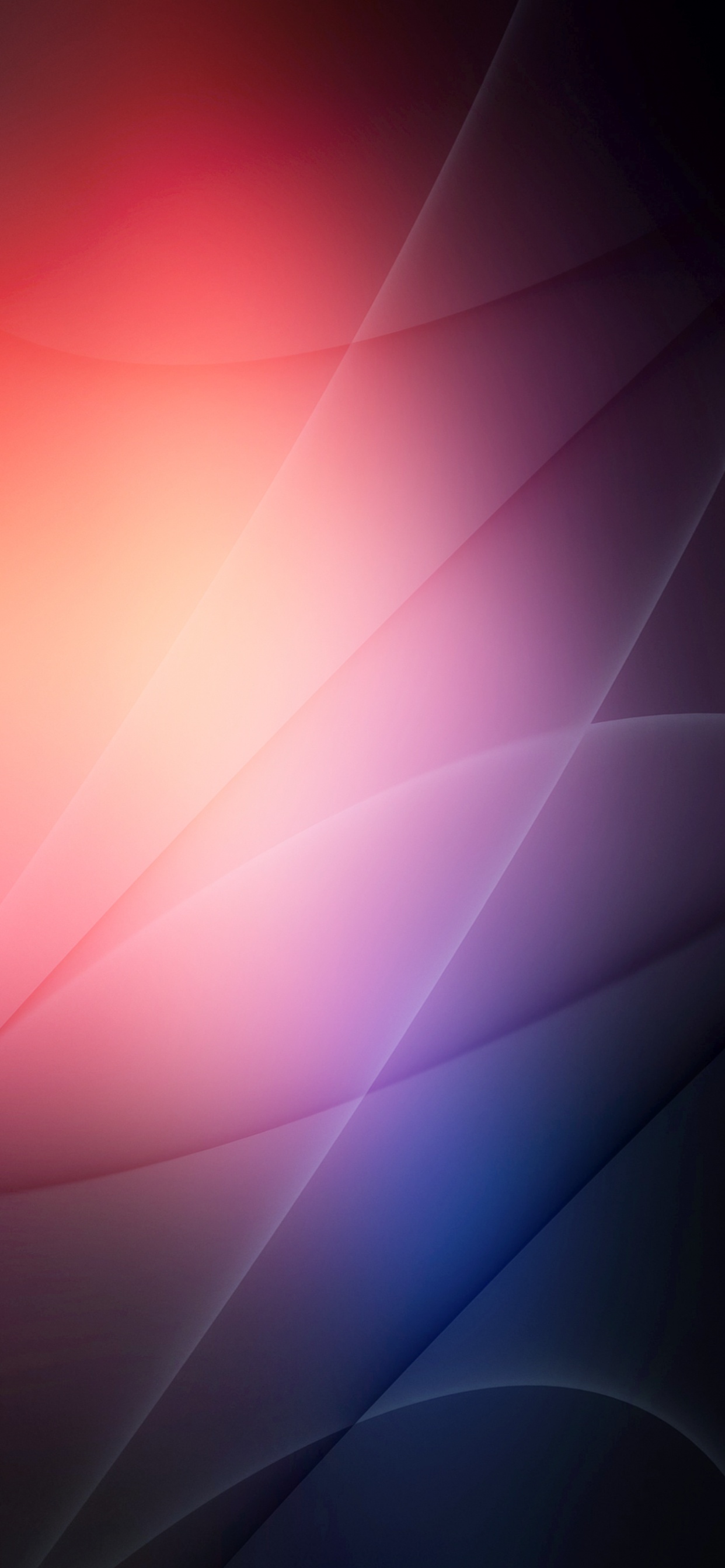 Atmosphere, Geometry, Mathematics, Colorfulness, Purple. Wallpaper in 1242x2688 Resolution