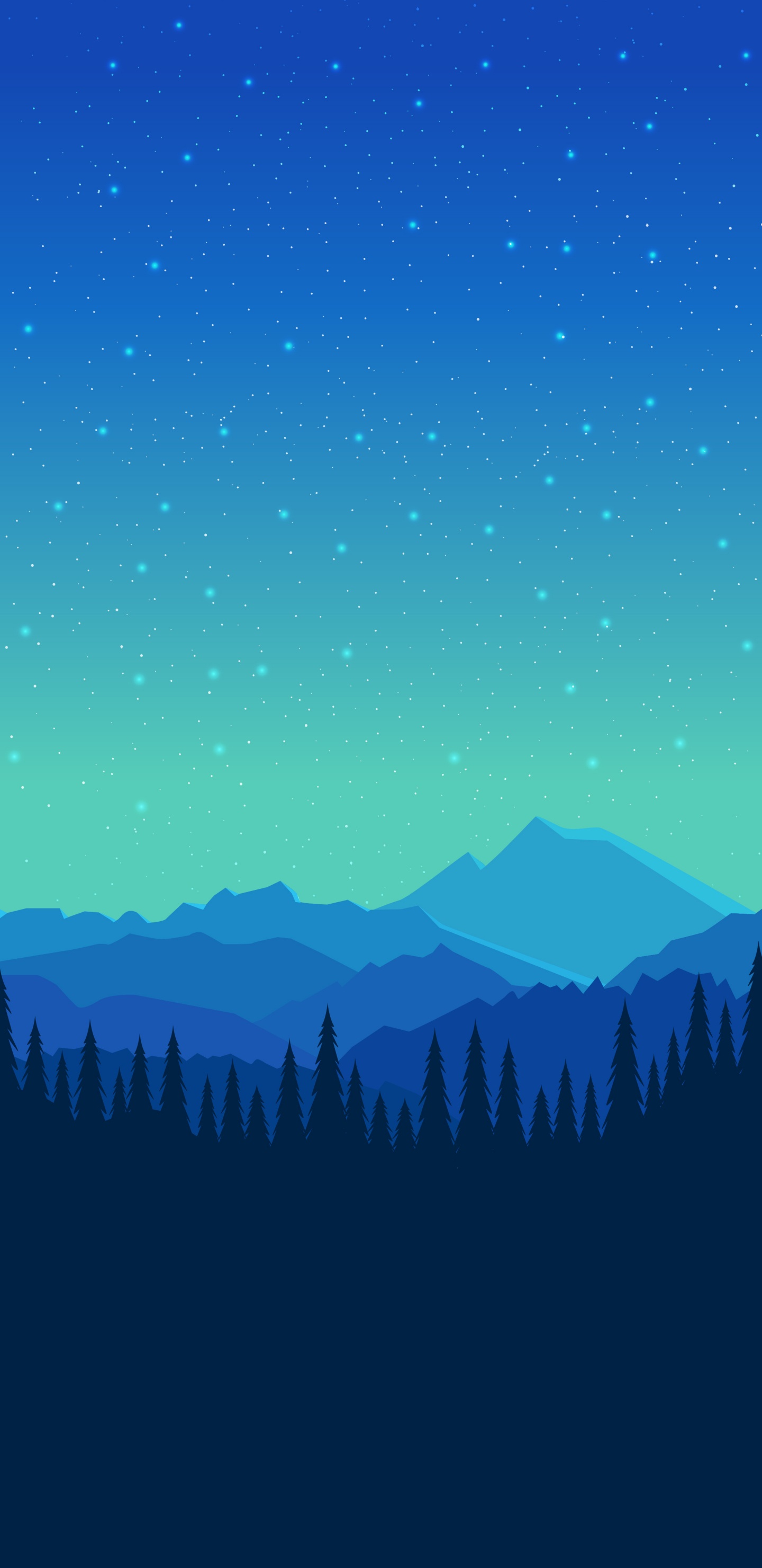 Gipfel, Lärche, Fir, Bergkette, Astronomisches Objekt. Wallpaper in 1440x2960 Resolution