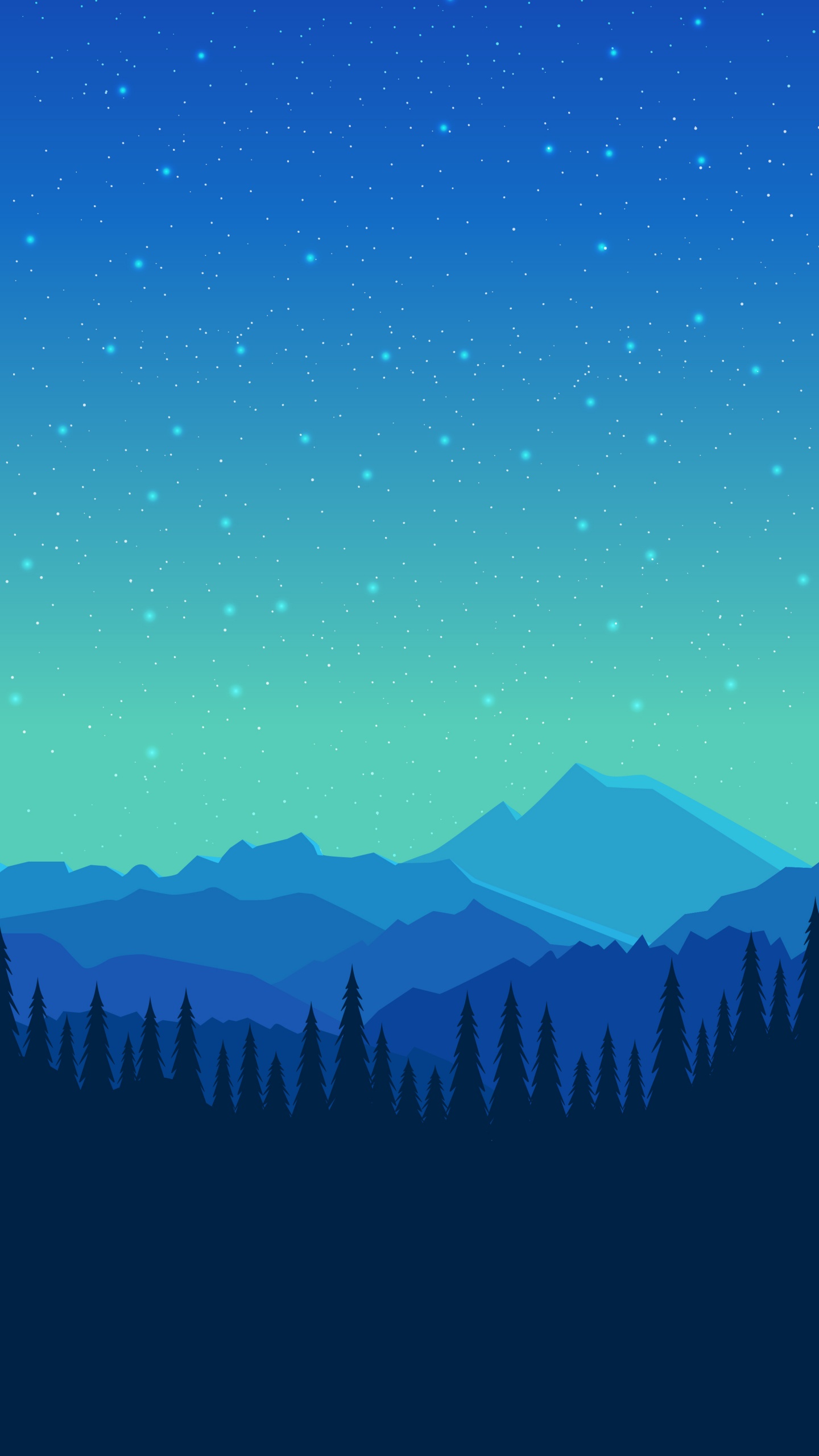 Summit, Larch, Fir, Douglas-firs, Pine. Wallpaper in 1440x2560 Resolution