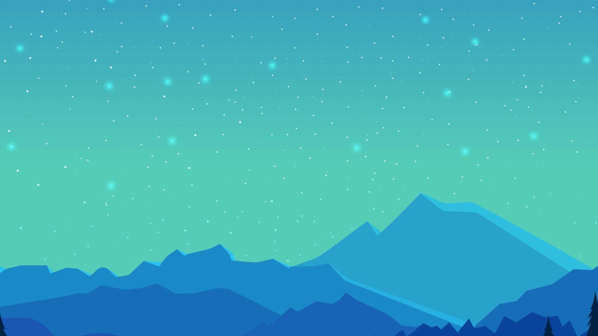 Summit, Larch, Fir, Douglas-firs, Pine. Wallpaper in 1920x1080 Resolution