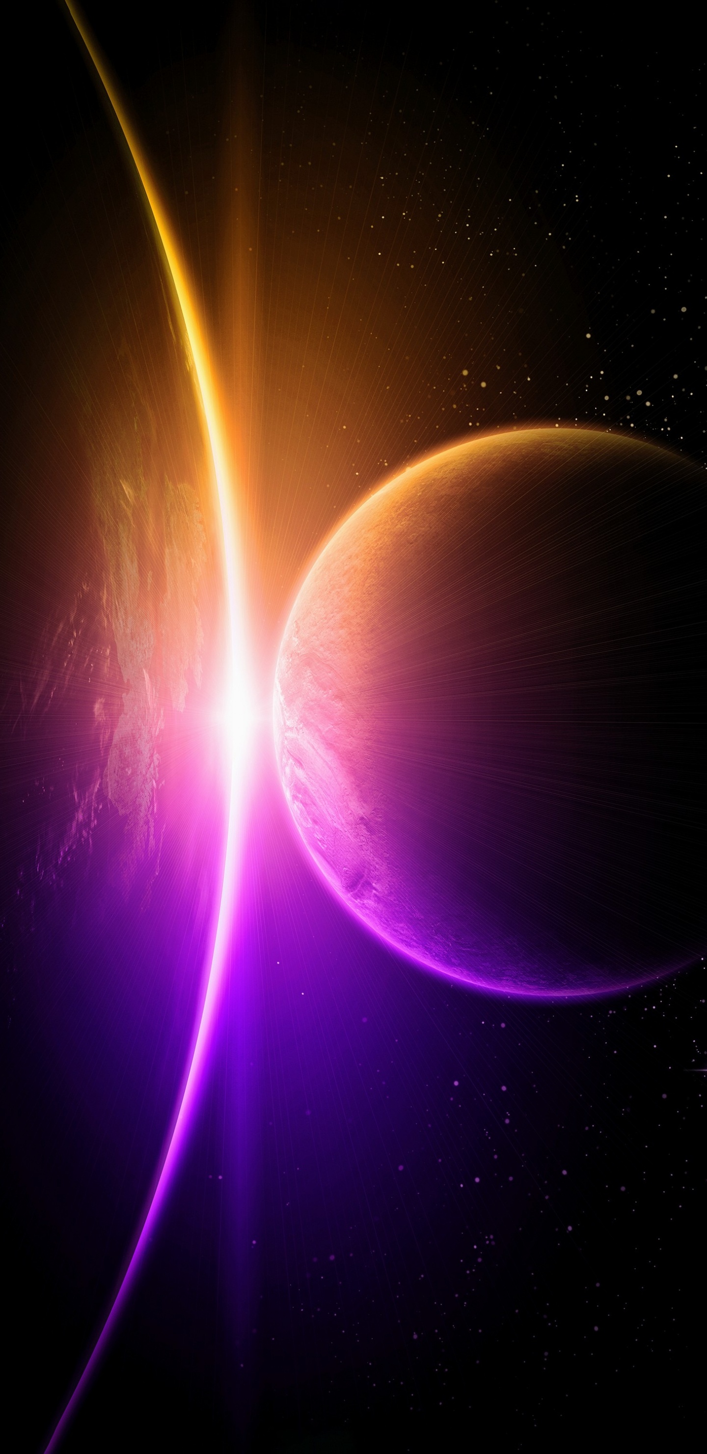 Atmosphäre, Erde, Weltraum, Raum, Die Atmosphäre Der Erde. Wallpaper in 1440x2960 Resolution