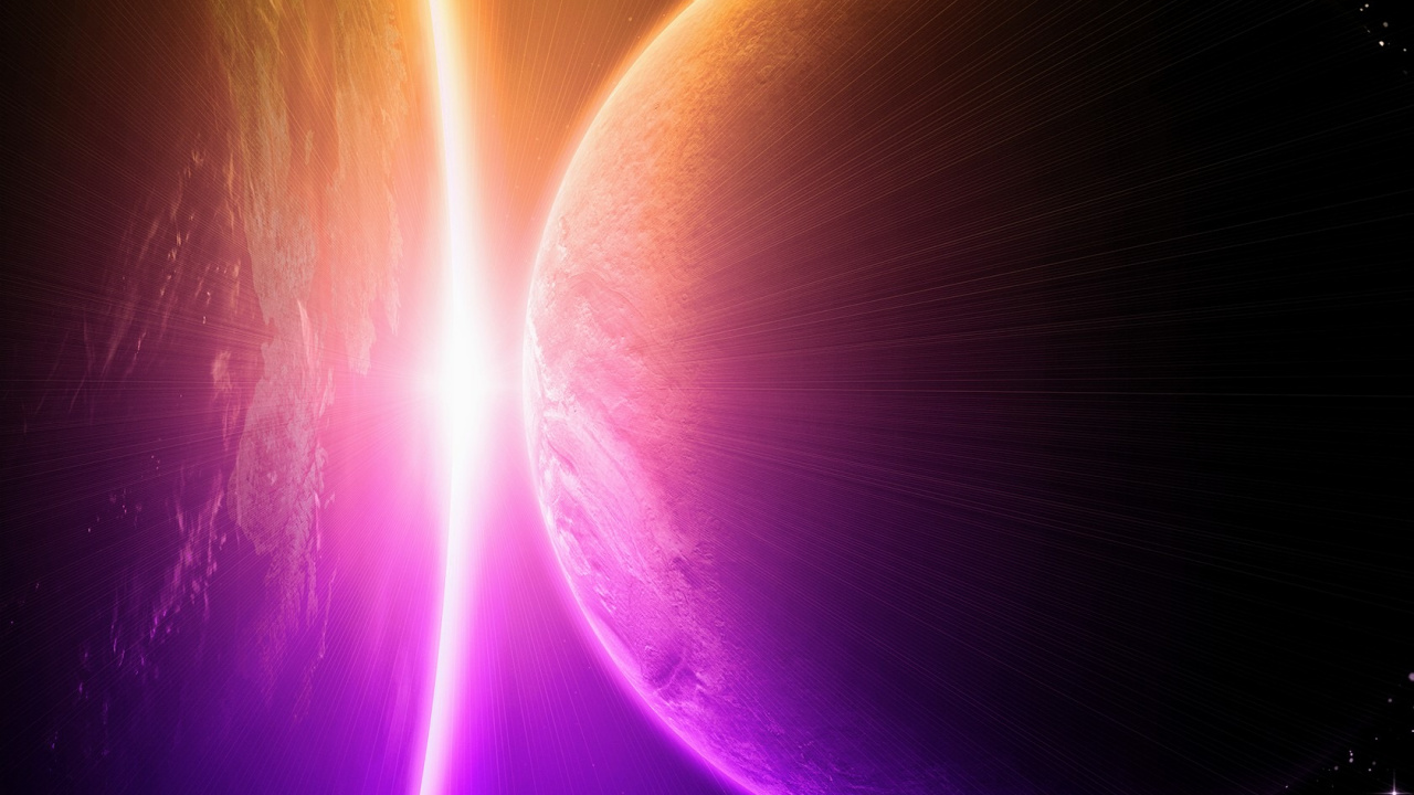 Atmosphère, Terre, Espace Extérieur, Espace, L'atmosphère de la Terre. Wallpaper in 1280x720 Resolution