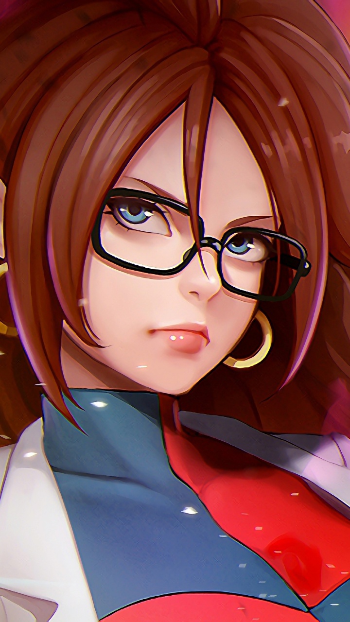 Dragon Ball FighterZ, Android 21, Character, Dragon Ball, Cartoon. Wallpaper in 720x1280 Resolution