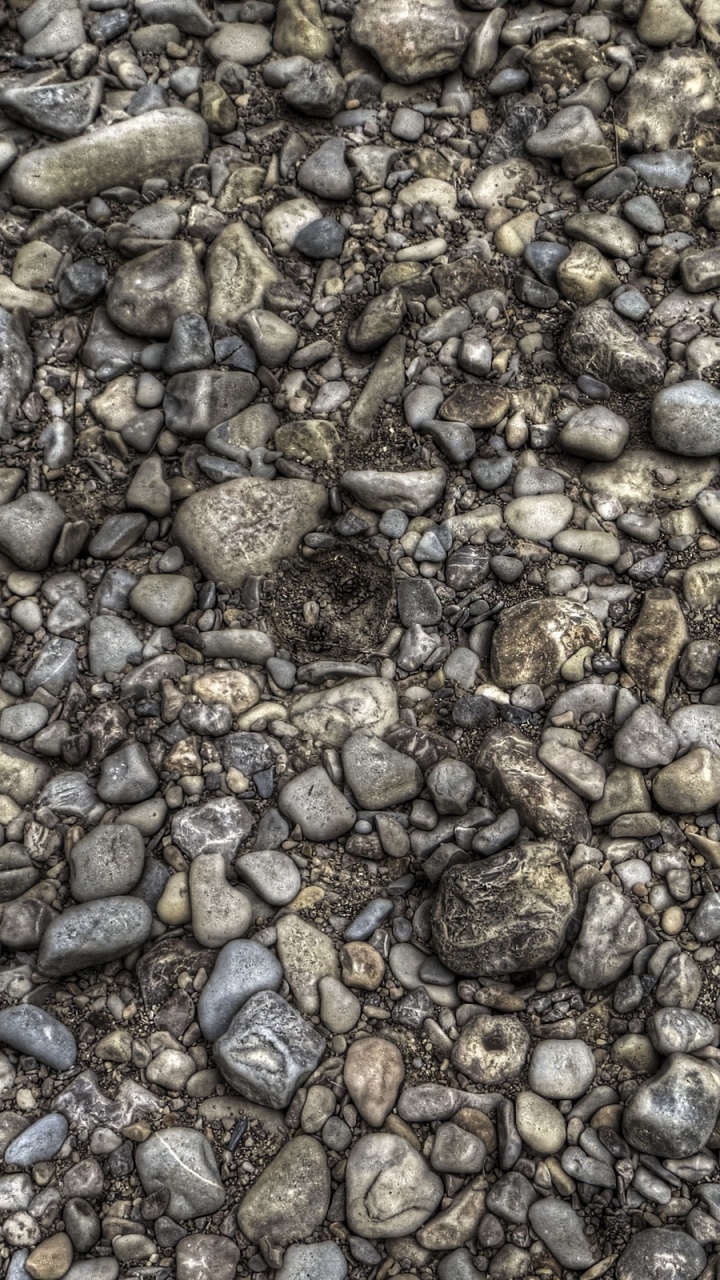 Brown and Gray Stones on Ground. Wallpaper in 720x1280 Resolution