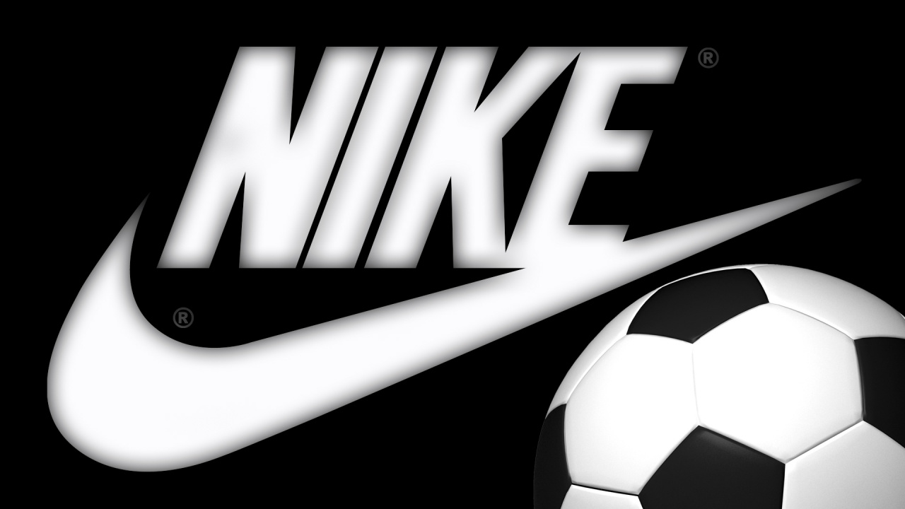 Ballon de Foot Noir et Blanc. Wallpaper in 1280x720 Resolution