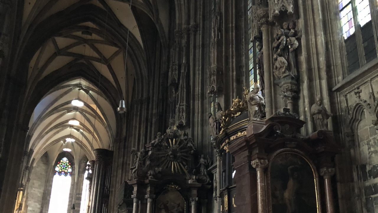 Mittelalterliche Architektur, Basilika, Religiöses Institut, Kathedrale, Architektur. Wallpaper in 1280x720 Resolution