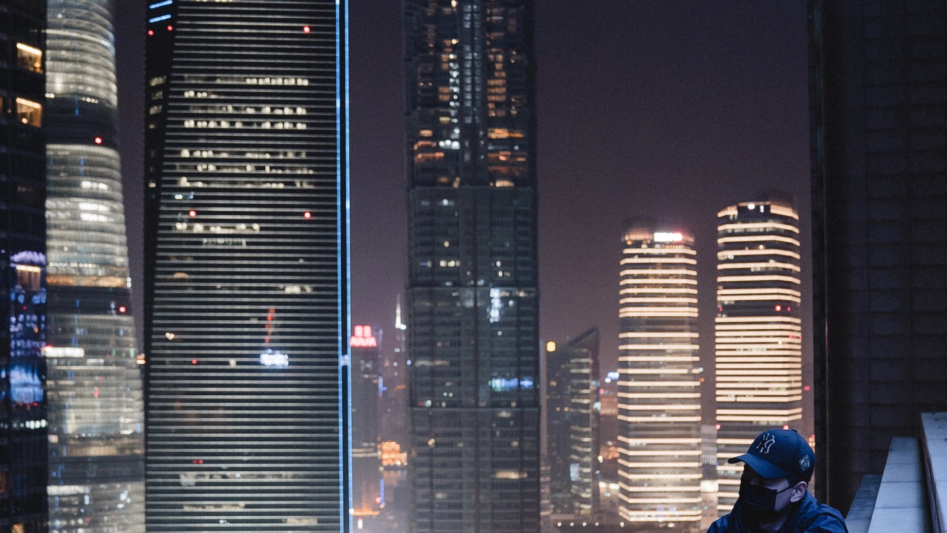 Oriental Pearl TV Tower, Smartphone, Telecommunications, Sim Lock, Skyscraper. Wallpaper in 1920x1080 Resolution