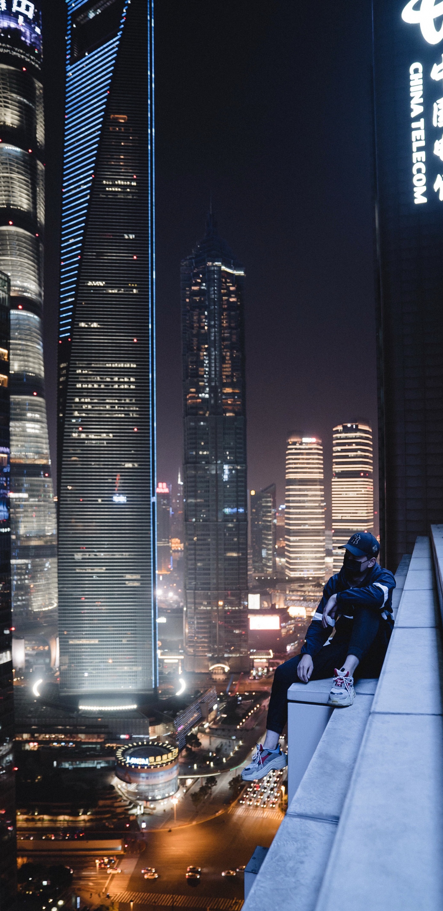 Tour de Télévision de la Perle de L'Orient, Smartphone, Télécommunication, Verrouillage Sim, Gratte-ciel. Wallpaper in 1440x2960 Resolution