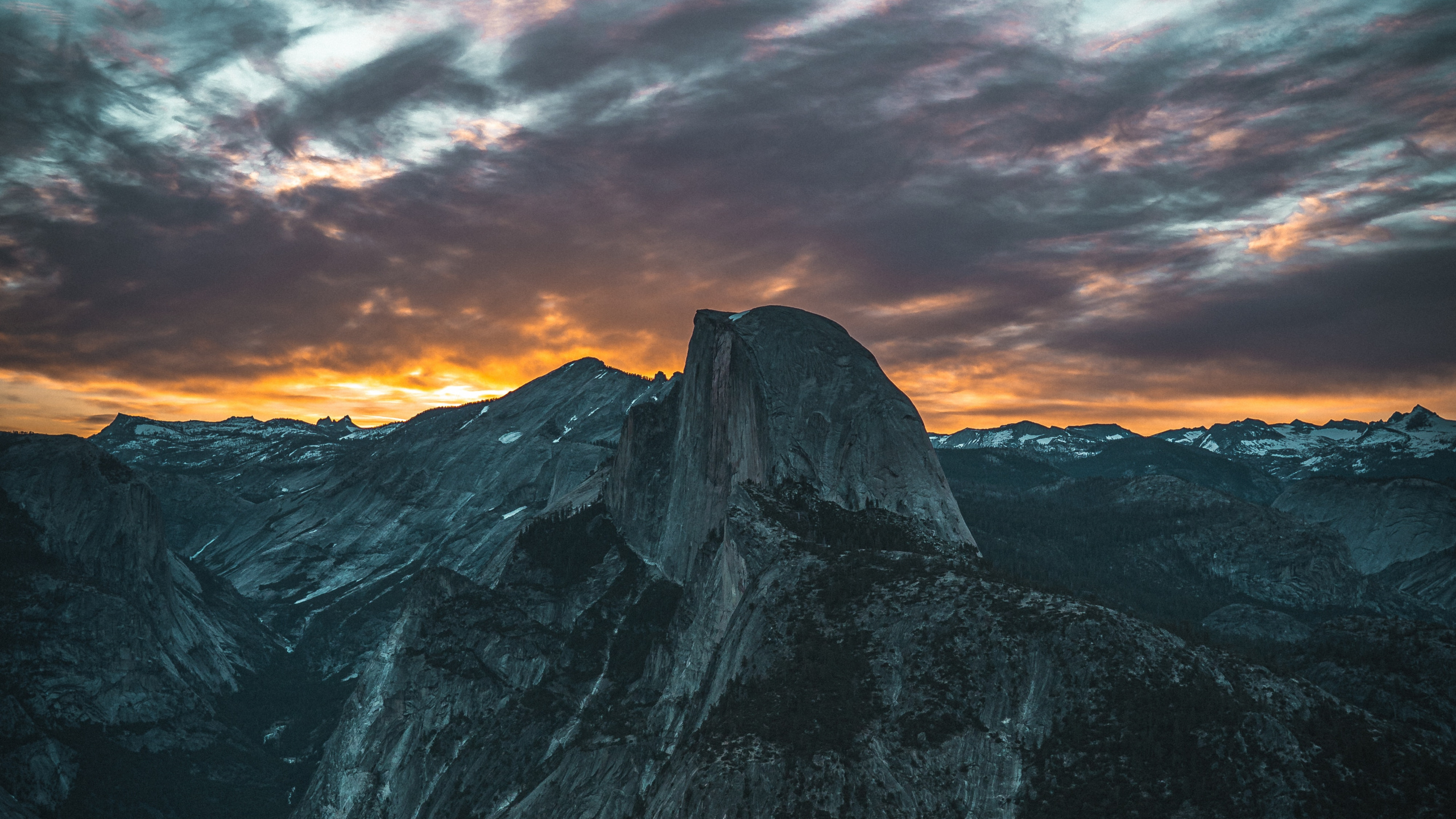 Nature, Cloud, Mountain, Mountainous Landforms, Horizon. Wallpaper in 2560x1440 Resolution